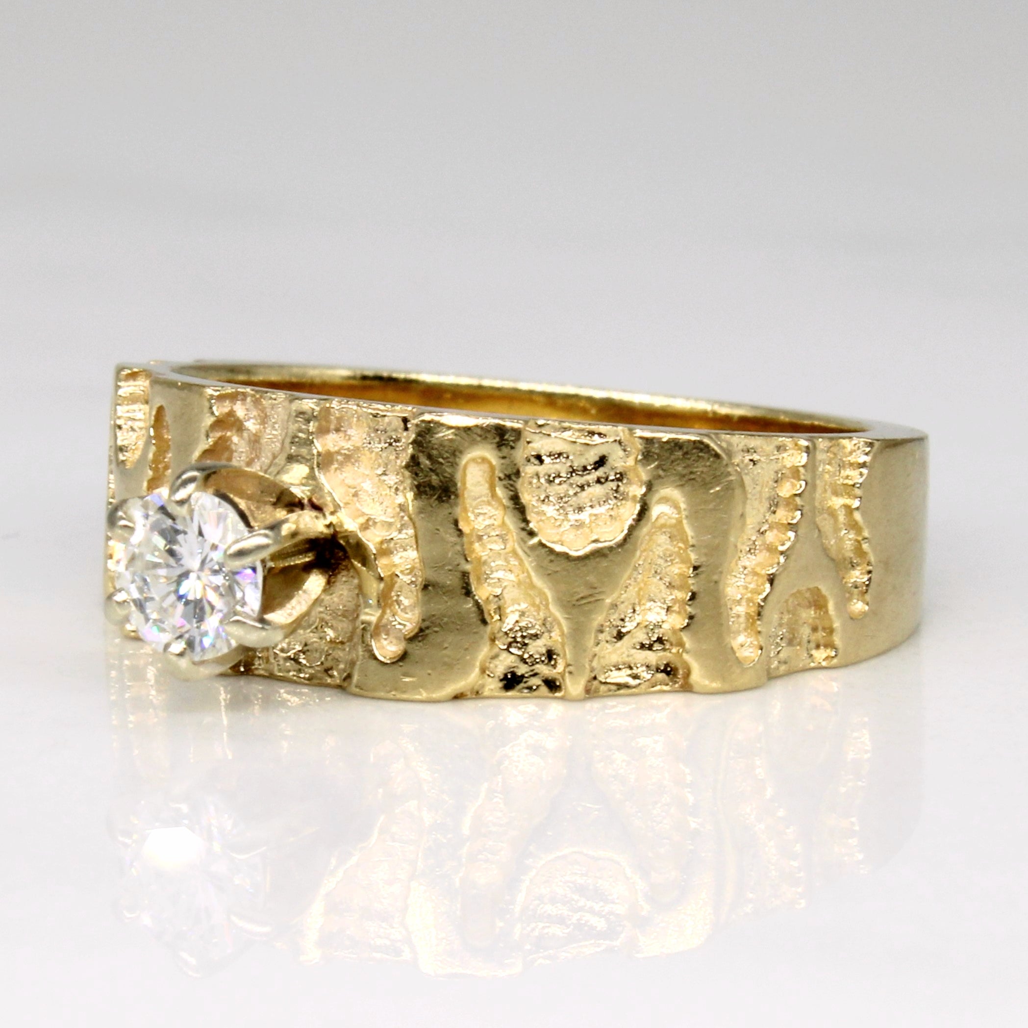 Cathedral Set Diamond Ring | 0.25ct | SZ 6.75 |