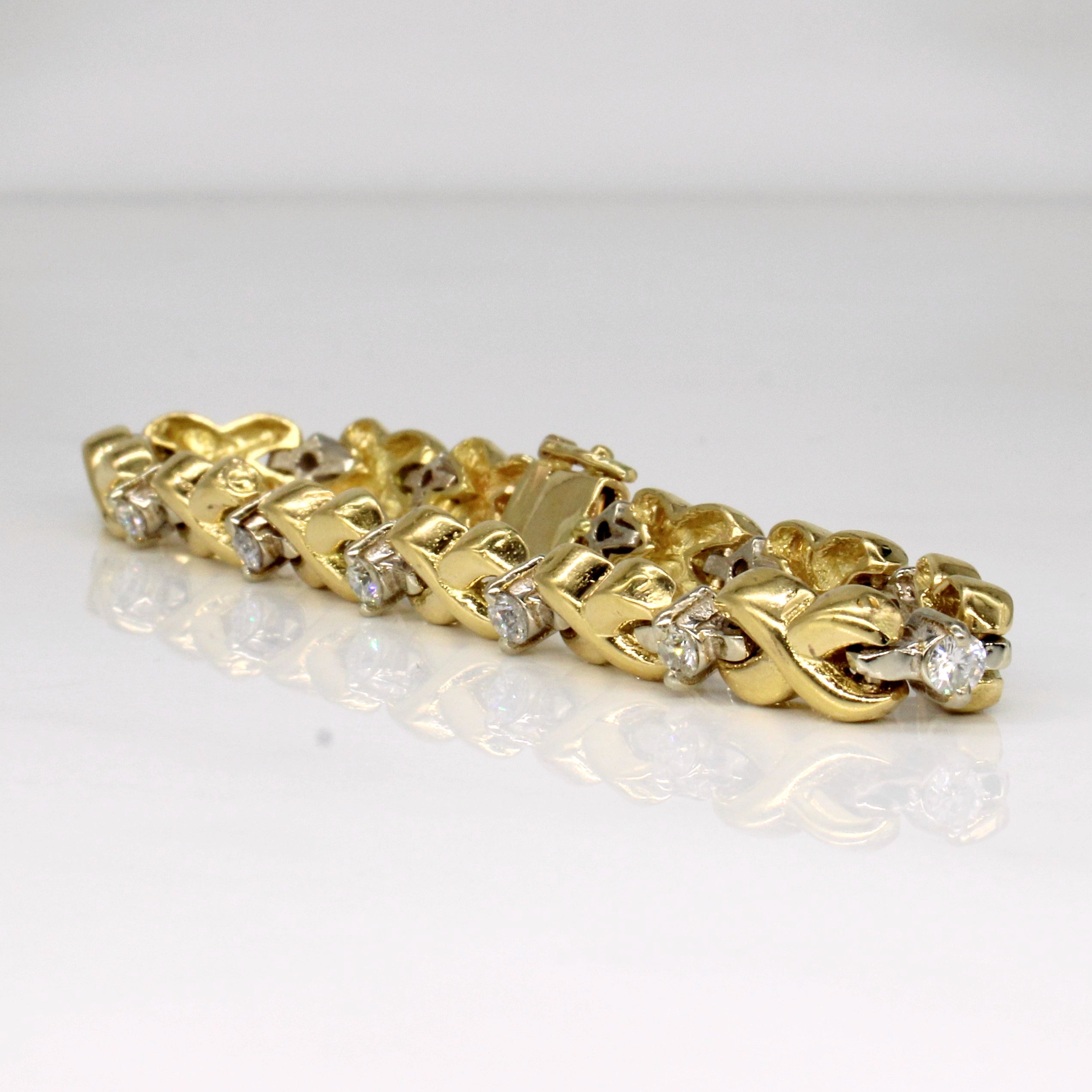 Diamond Bracelet | 1.00ctw | 6.75" |