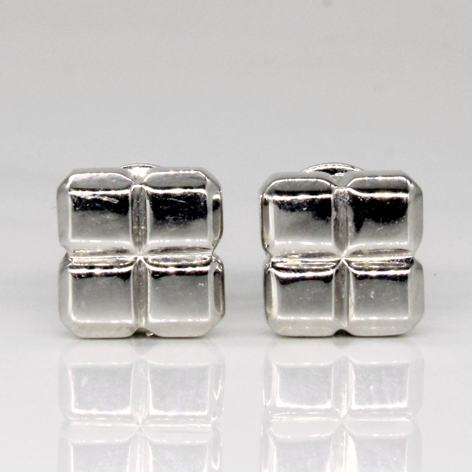 Chopard' 18k White Gold Earrings