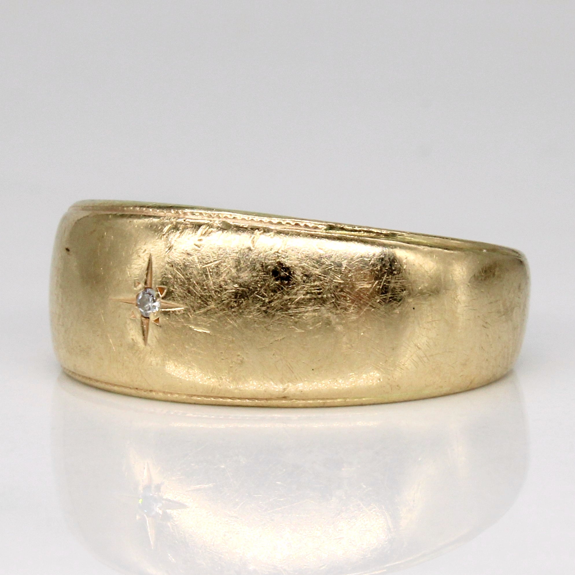 Diamond Star Ring | 0.01ct | SZ 9.75 |
