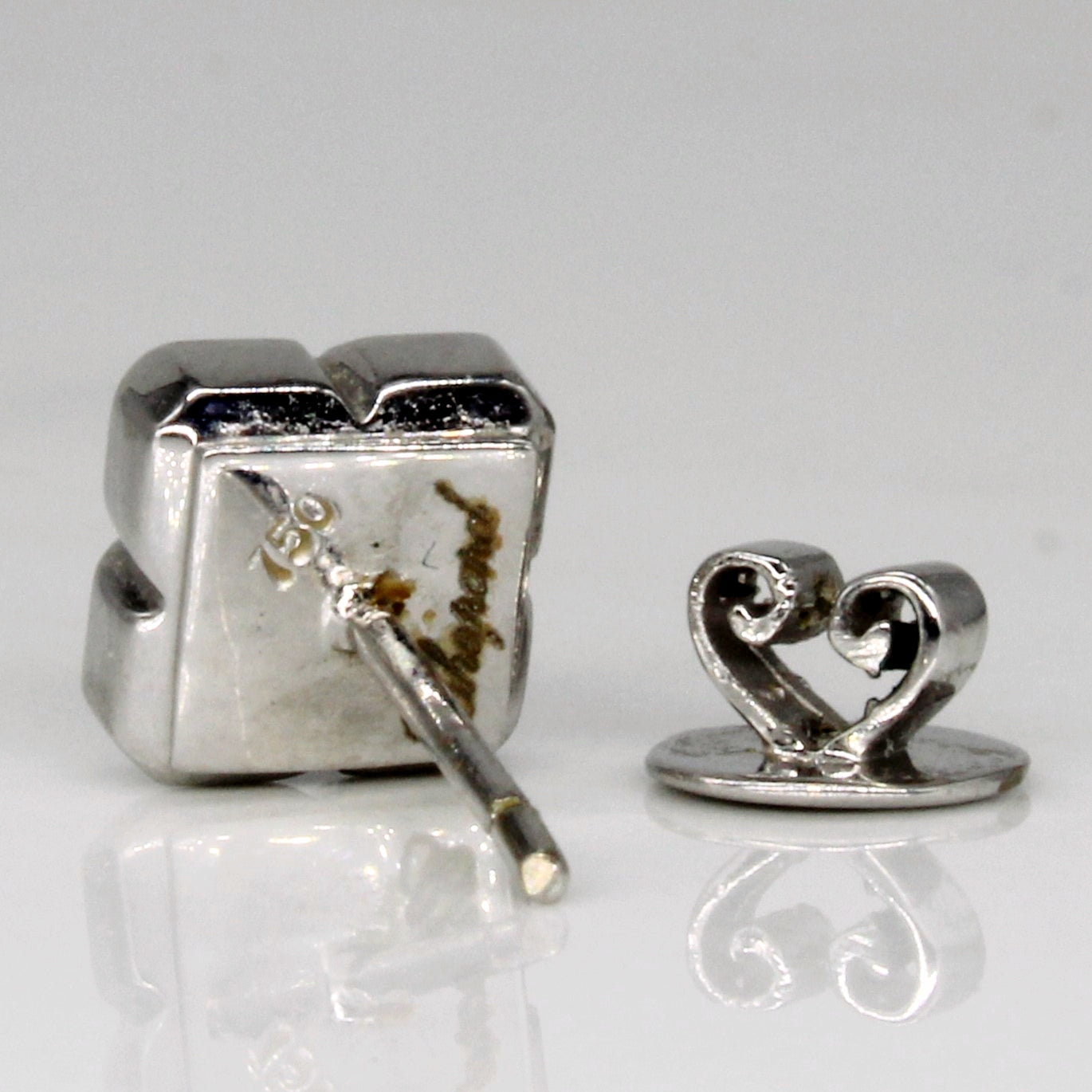 Chopard' 18k White Gold Earrings