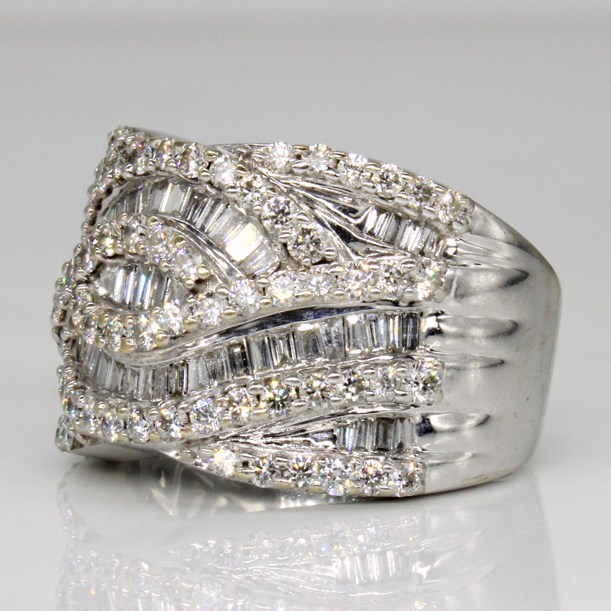 Diamond Cluster Ring | 2.10ctw | SZ 9 |