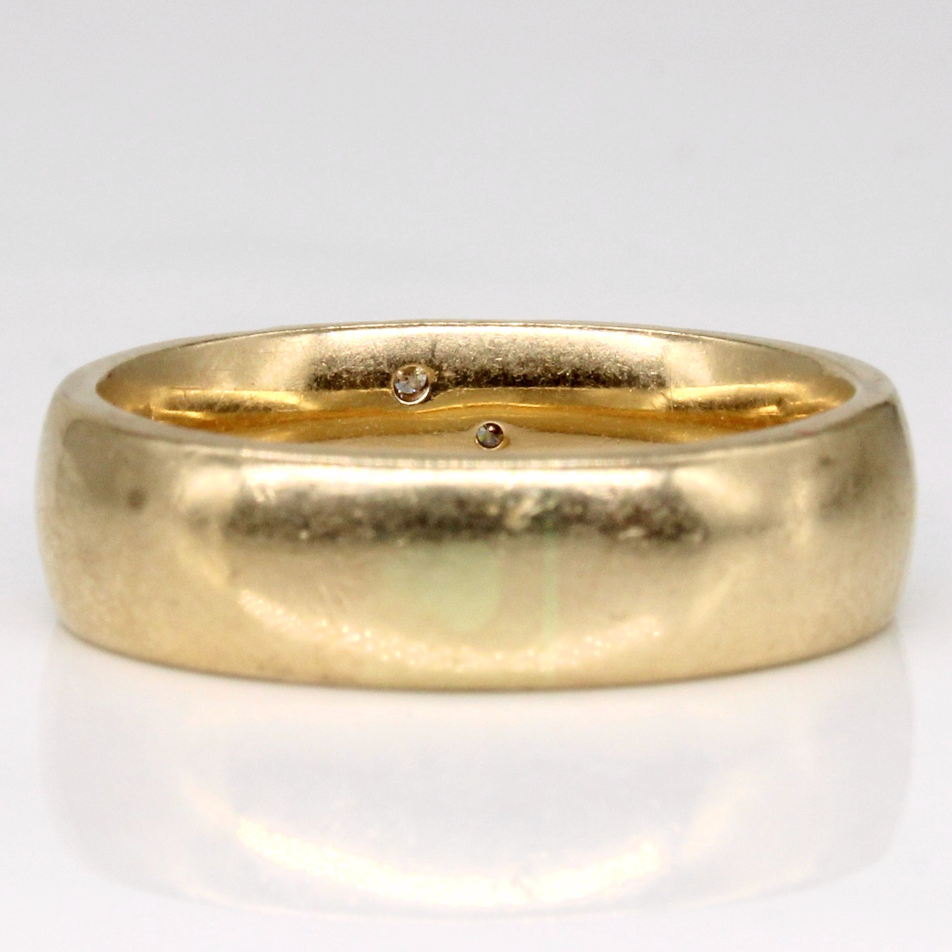 Diagonal Diamond Band | 0.03ctw | SZ 8 |