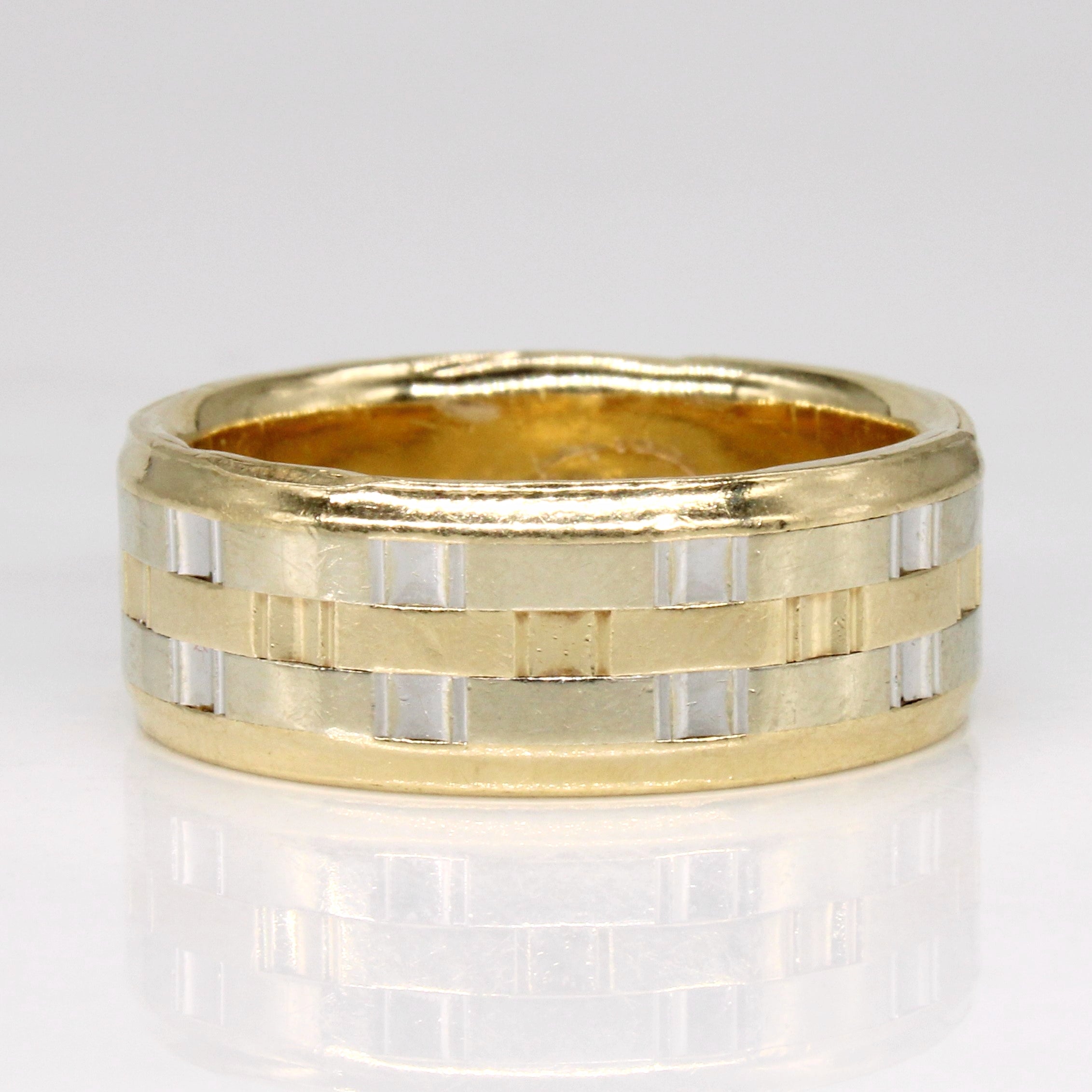 14k Two Tone Gold Ring | SZ 9 |