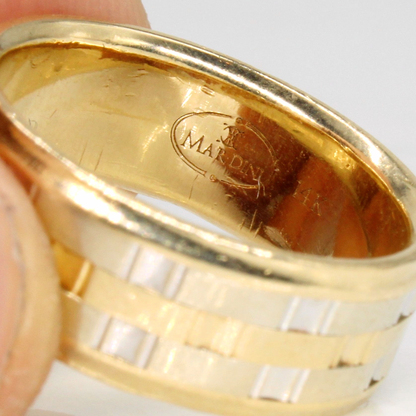 14k Two Tone Gold Ring | SZ 9 |