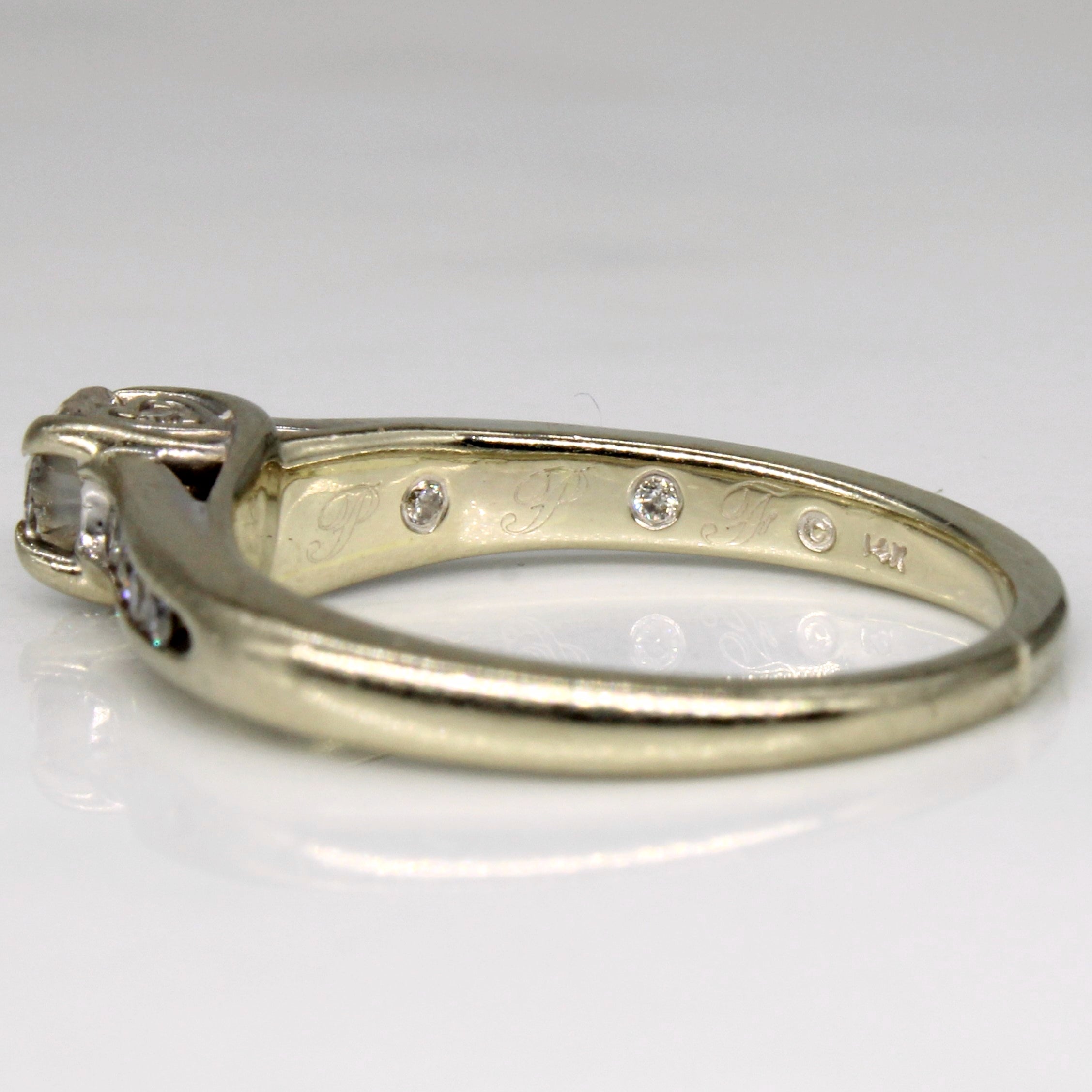 Diamond Engagement Ring | 0.45ctw | SZ 6.75 |