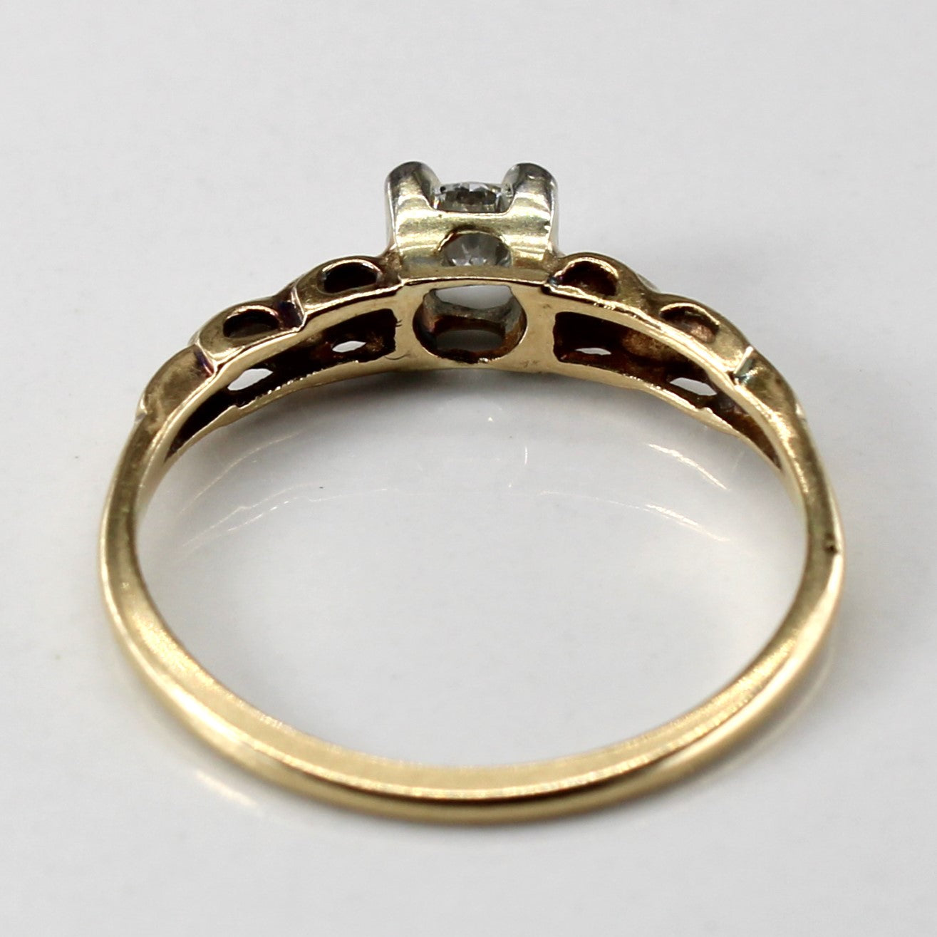 Solitaire Diamond Ring | 0.18ct | SZ 5 |