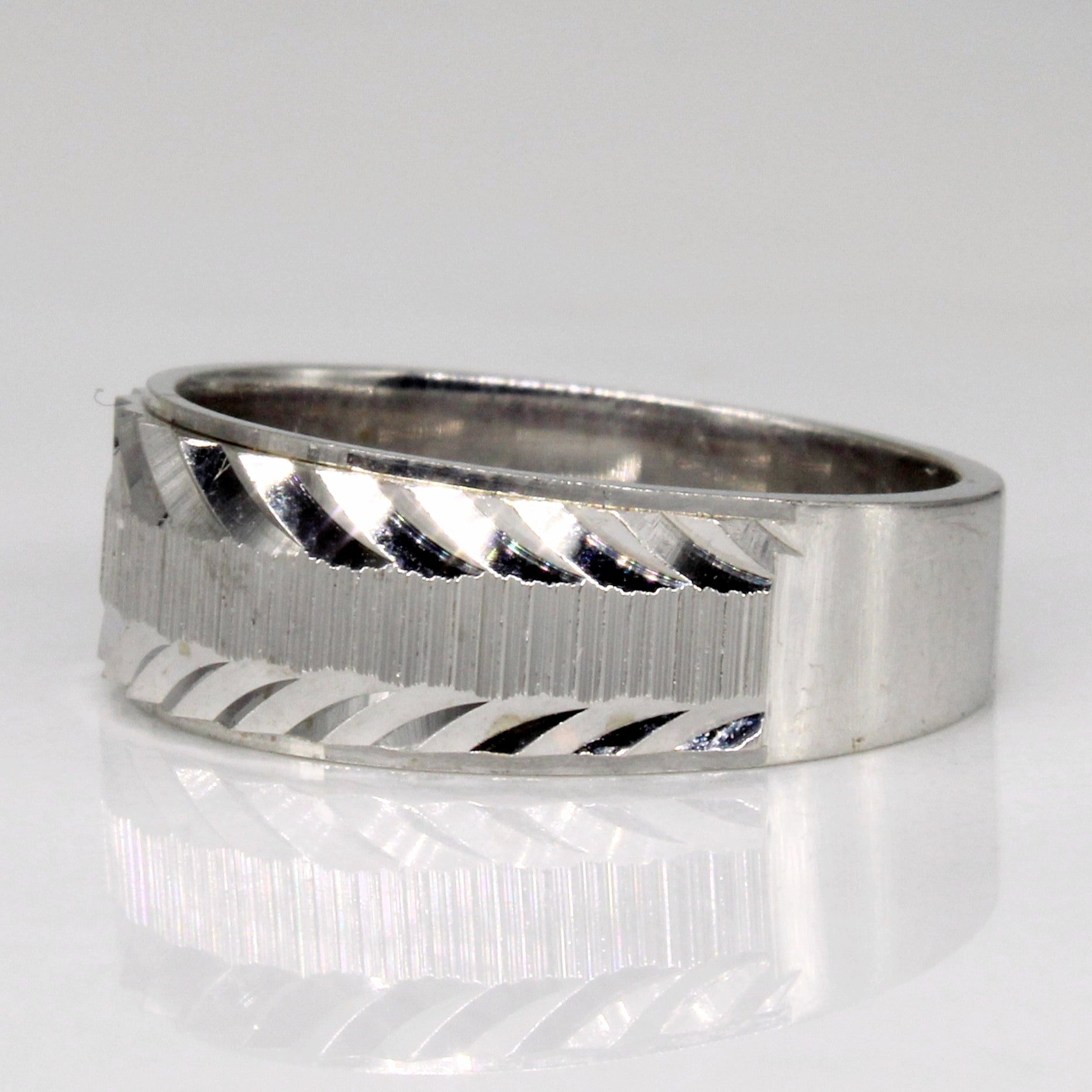 10k White Gold Ring | SZ 6 |