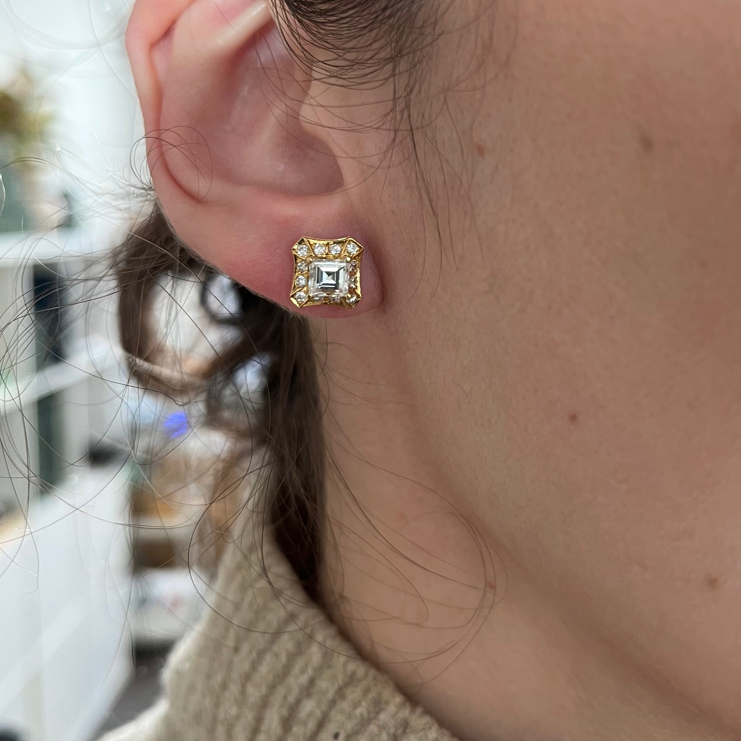 Diamond Stud Earrings | 1.28ctw |