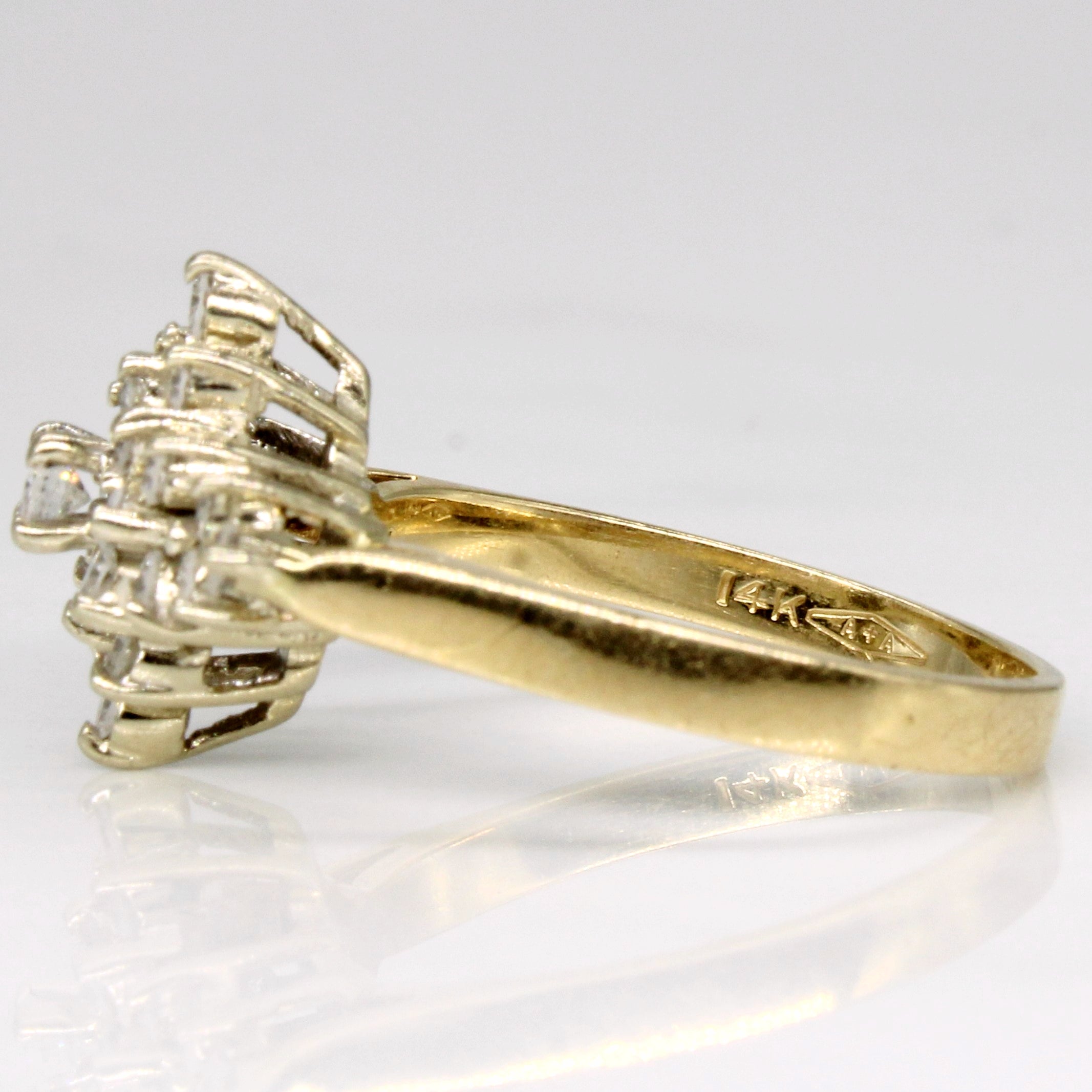 Diamond Cocktail Ring | 0.40ctw | SZ 6.25 |