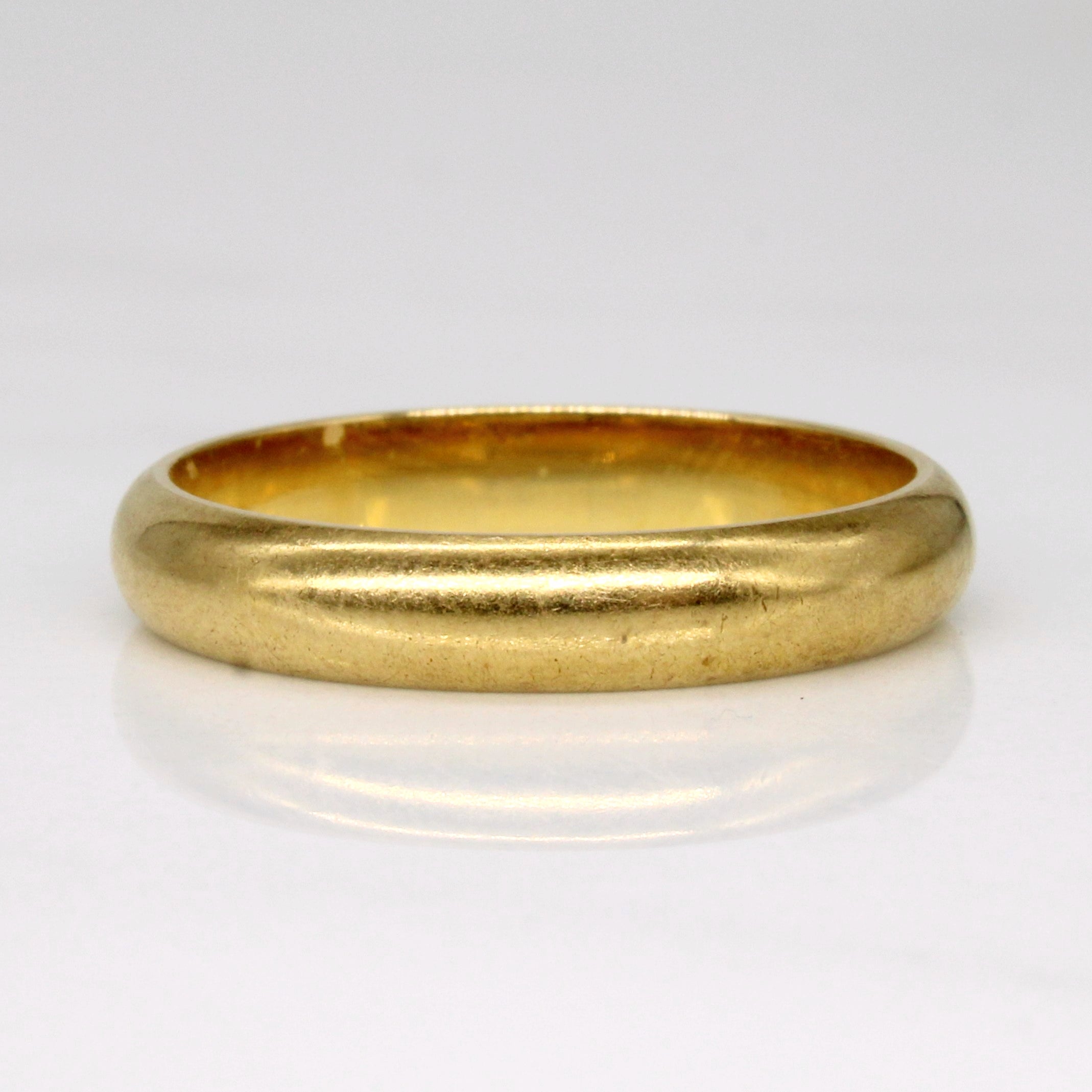 18k Yellow Gold Band | SZ 8.75 |