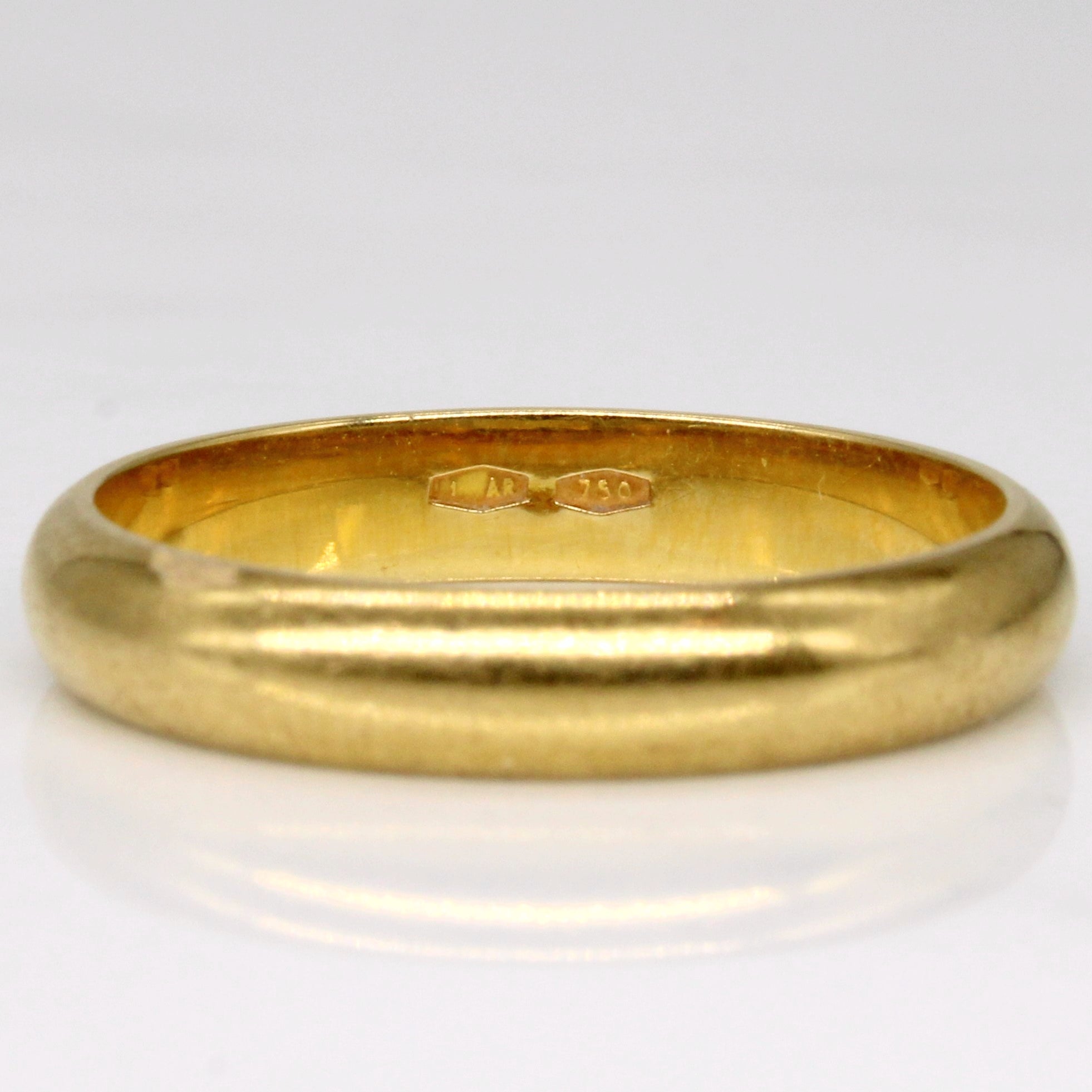 18k Yellow Gold Band | SZ 8.75 |