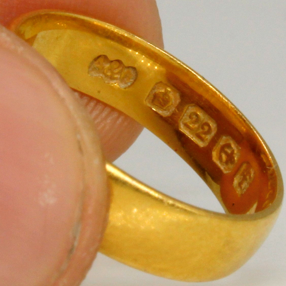 1905 Birmingham 22k Yellow Gold Band | SZ 4.5 |