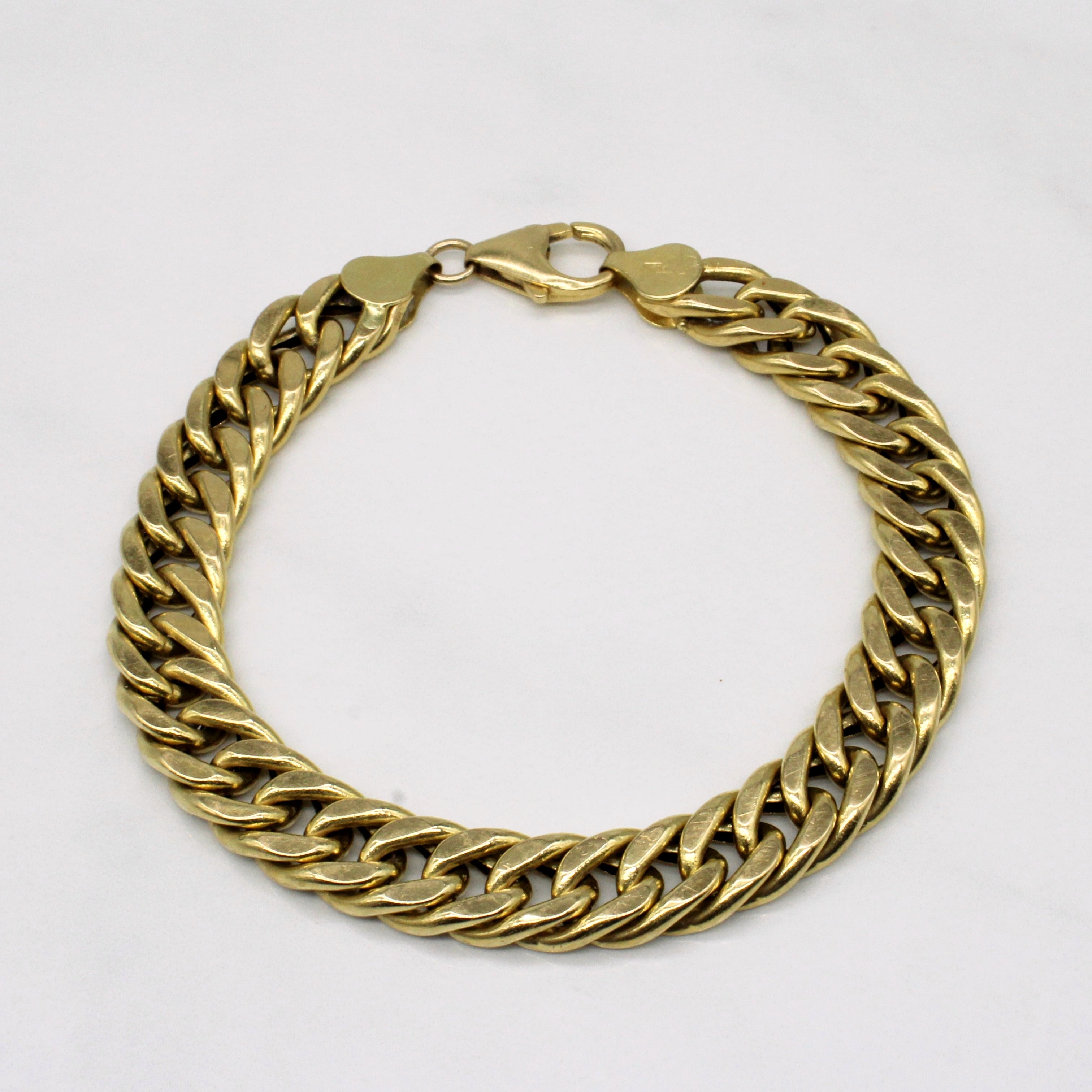 18k Yellow Gold Cuban Link Chain | 8" |