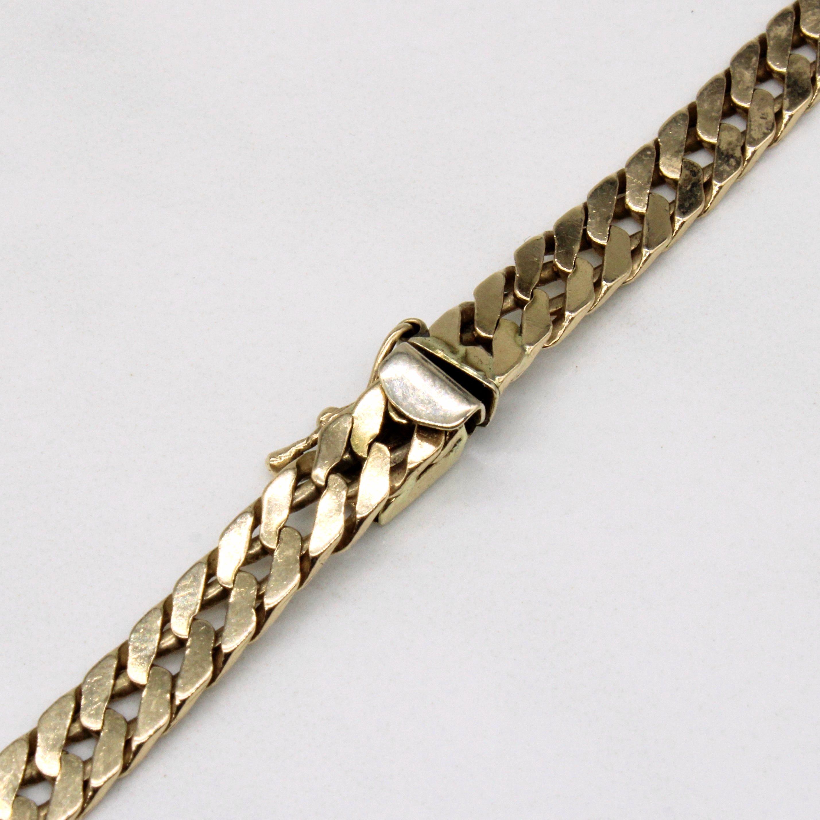 10k Yellow Gold Cuban Link Chain | 21" |