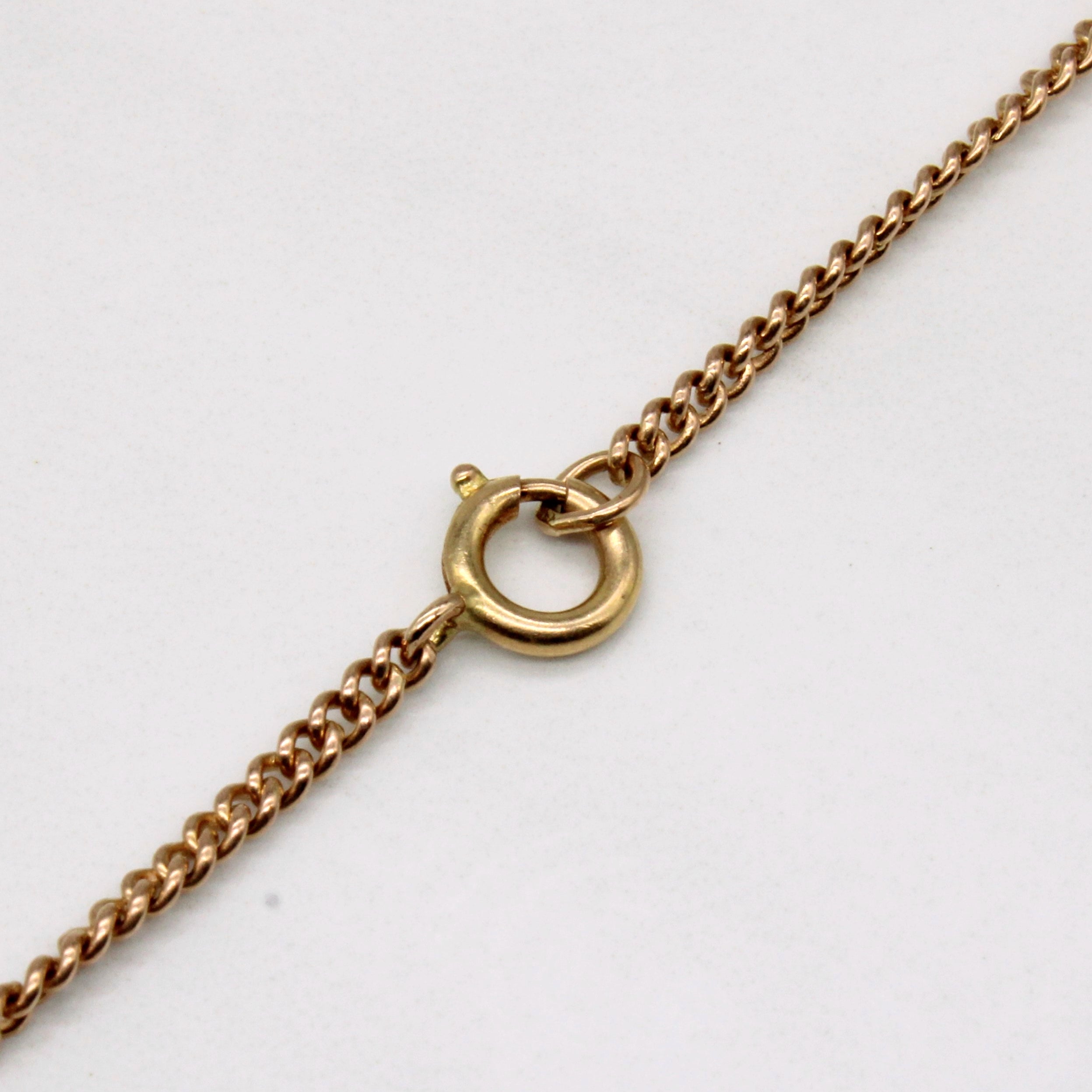 14k Rose Gold Necklace | 25" |