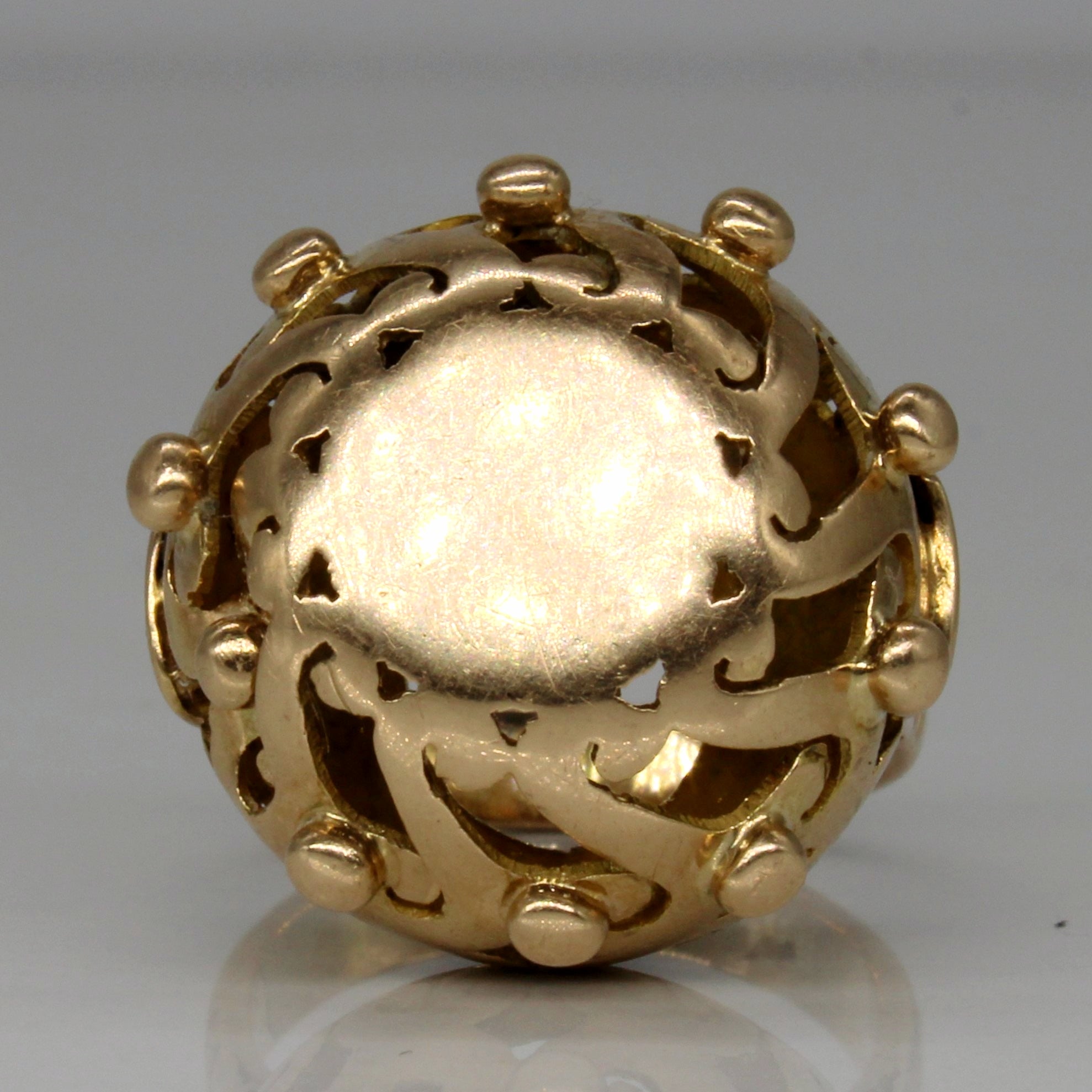 Bague en or jaune 14 carats | Taille 6 |
