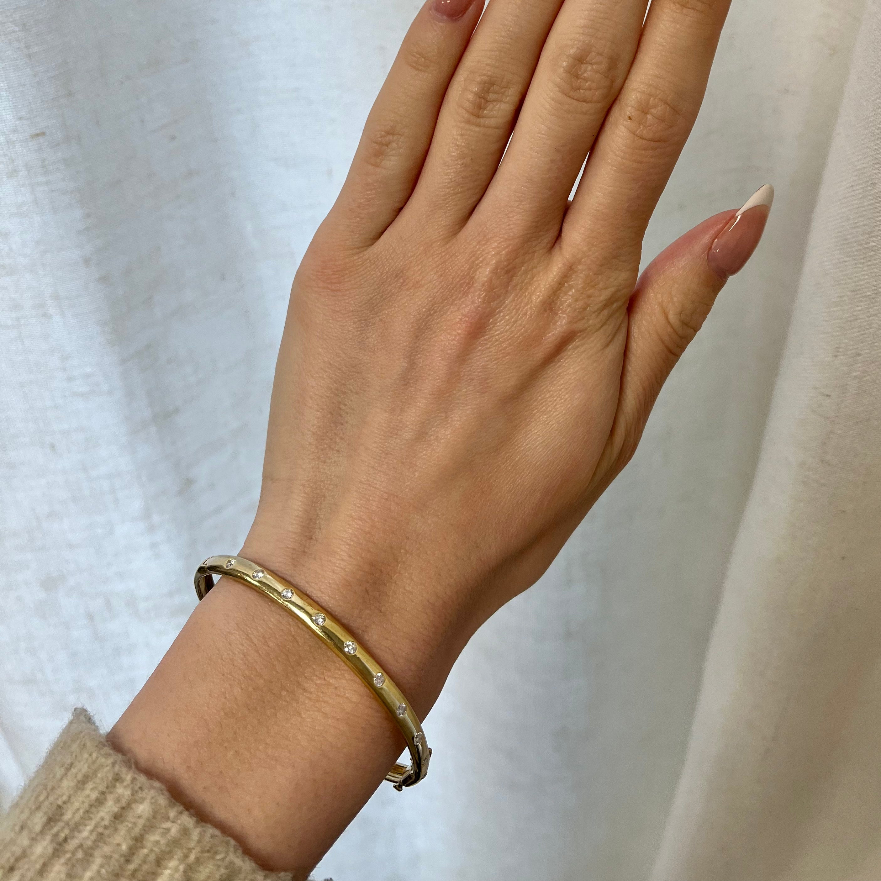 Flush Set Diamond Bracelet | 0.30ctw | 7" |