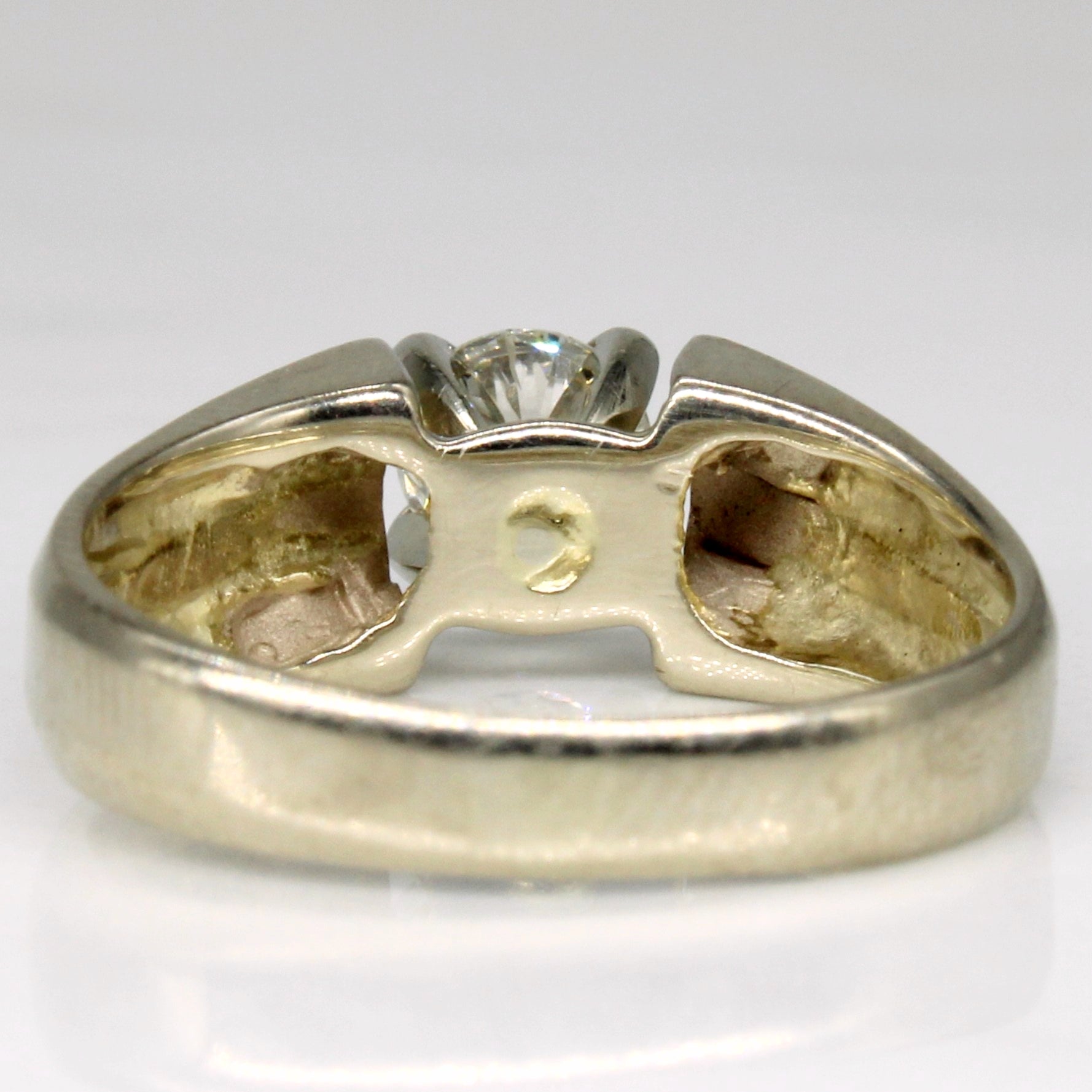 Cathedral Set Diamond Engagement Ring | 0.48ct | SZ 4.75 |