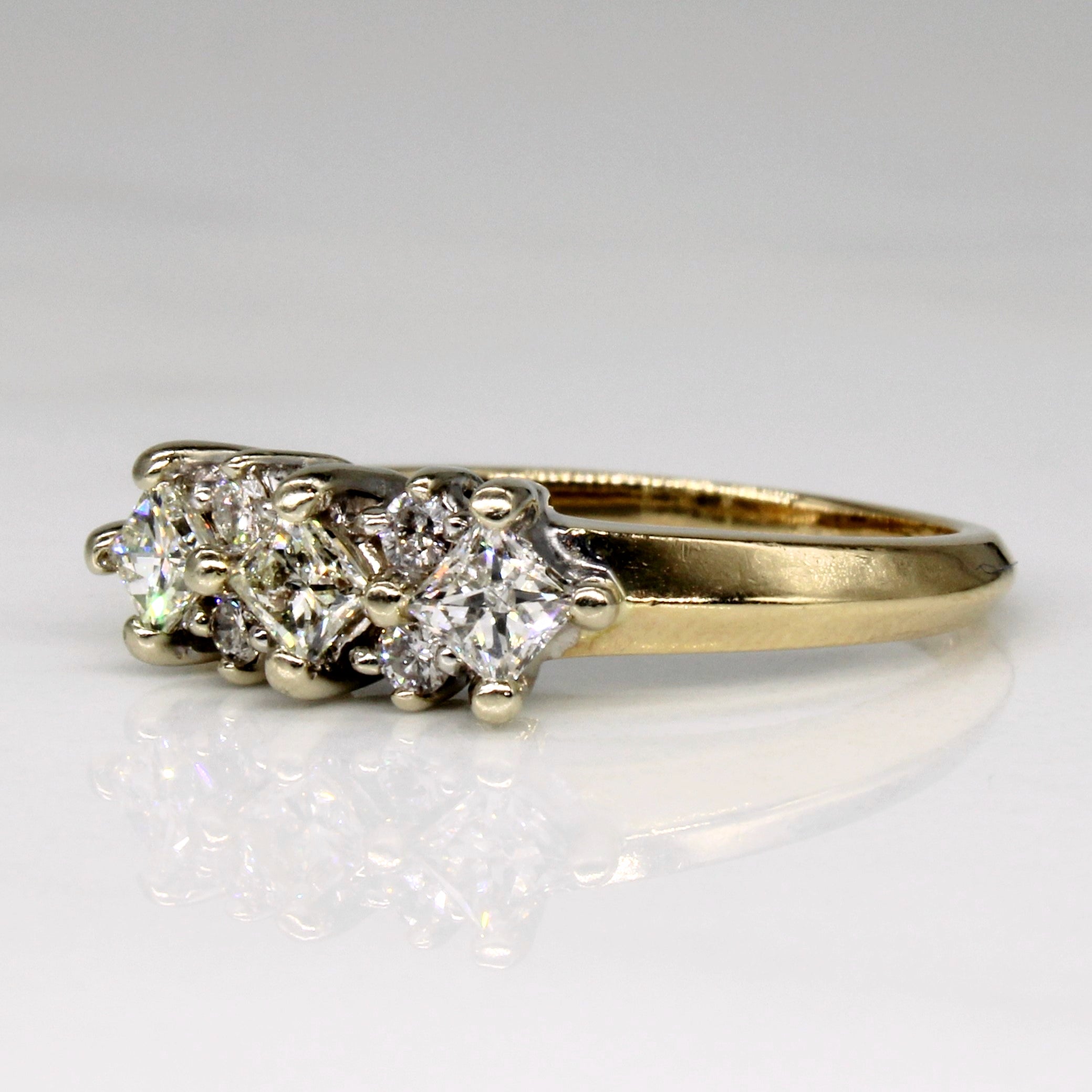 Diamond Cluster Ring | 0.73ctw | SZ 5.25 |