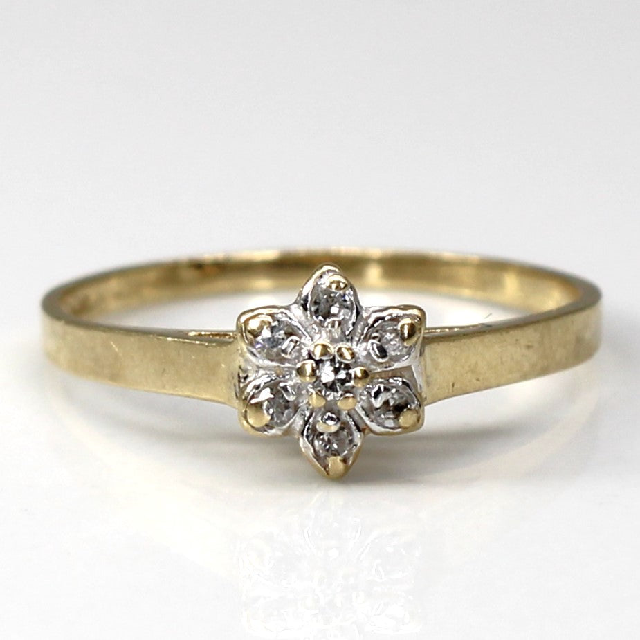 Cluster Set Diamond Ring | 0.03ctw | SZ 4.75 |