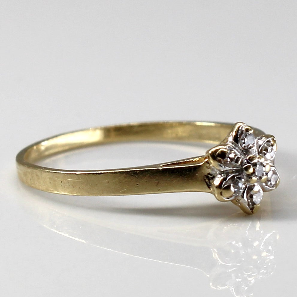 Cluster Set Diamond Ring | 0.03ctw | SZ 4.75 |