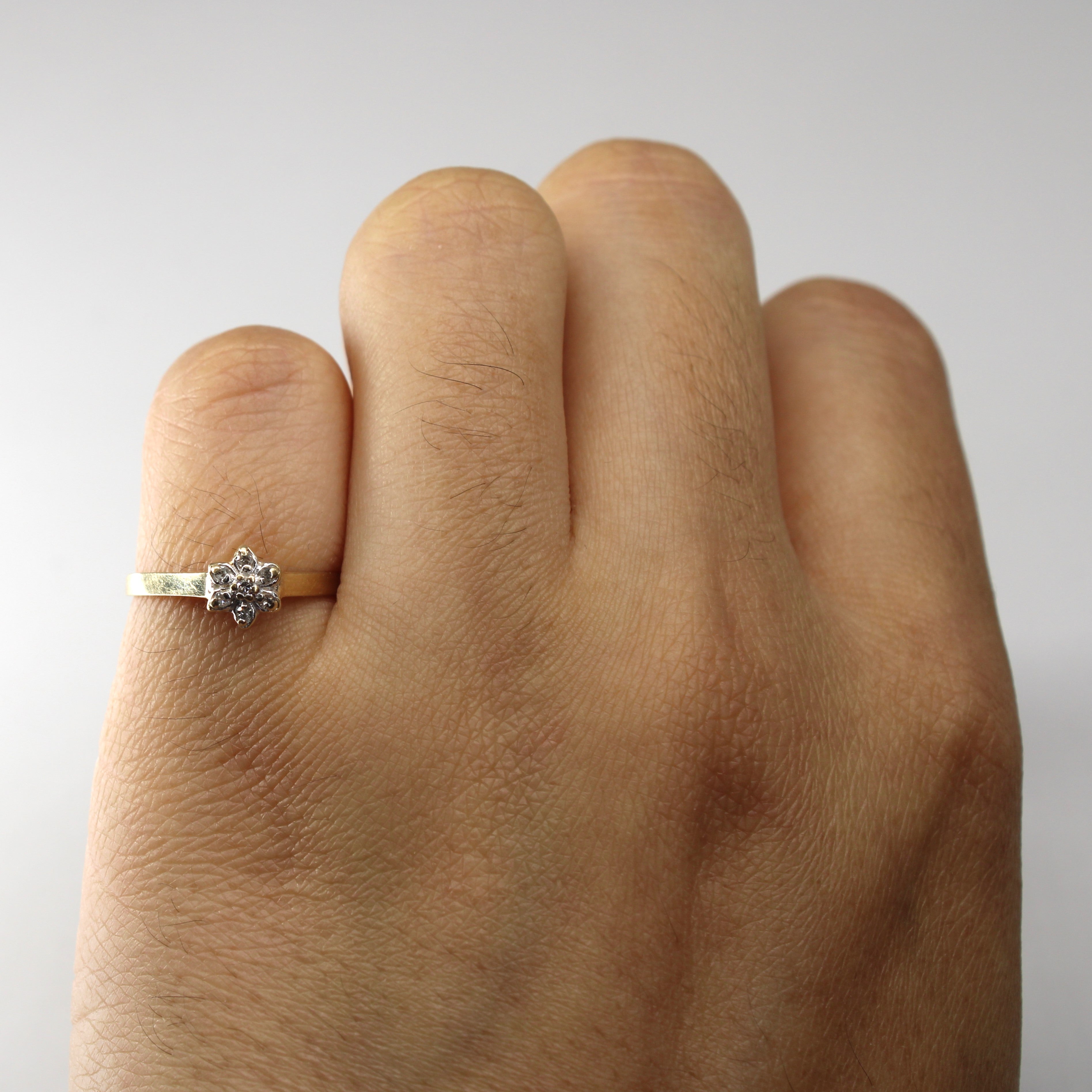 Cluster Set Diamond Ring | 0.03ctw | SZ 4.75 |