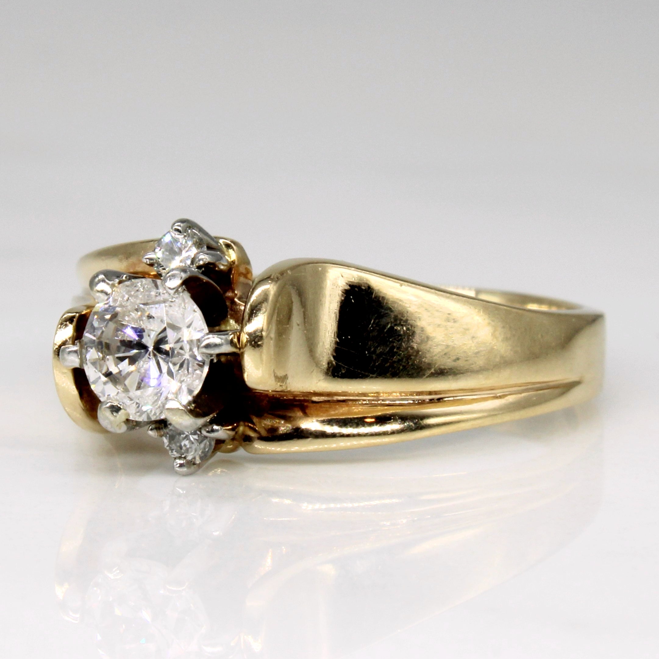 Diamond Engagement Ring | 0.56ctw | SZ 8.25 |