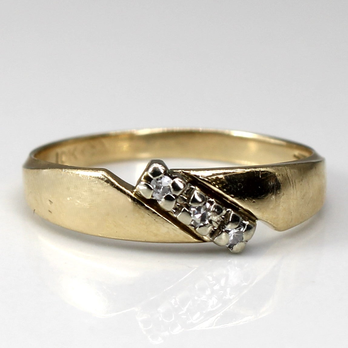 Bypass Diamond Ring | 0.03ctw | SZ 6.5 |