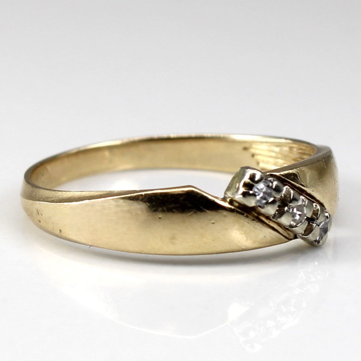 Bypass Diamond Ring | 0.03ctw | SZ 6.5 |