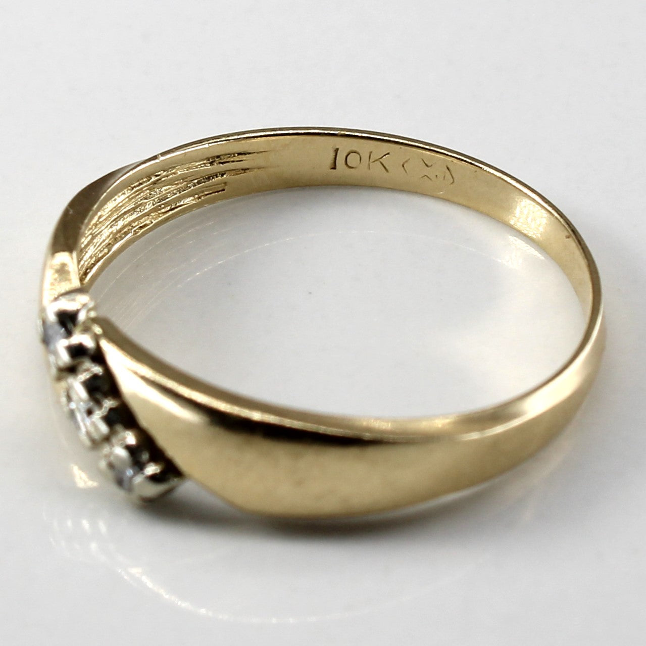 Bypass Diamond Ring | 0.03ctw | SZ 6.5 |