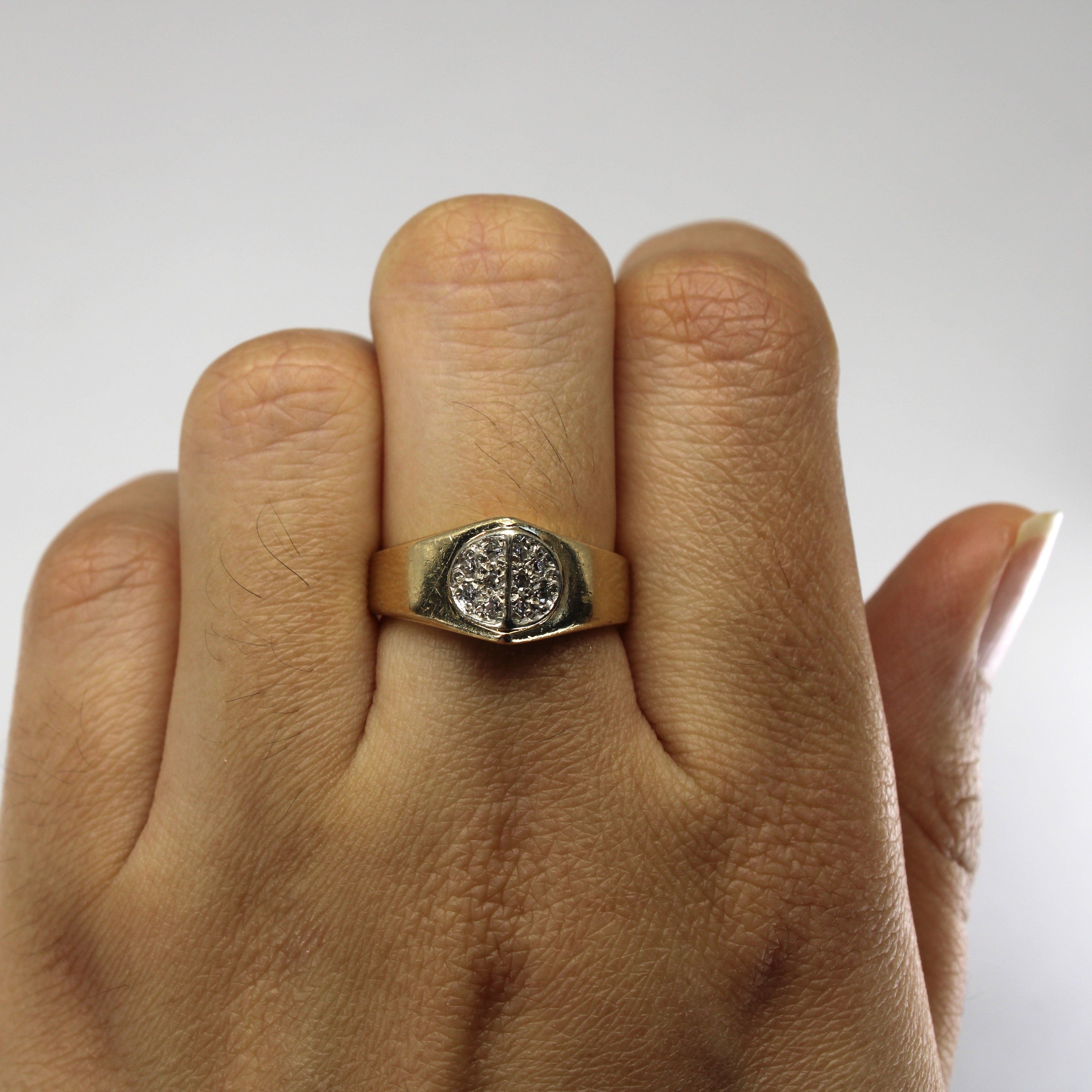 Cluster Set Diamond Ring | 0.10ctw | SZ 6.5 |