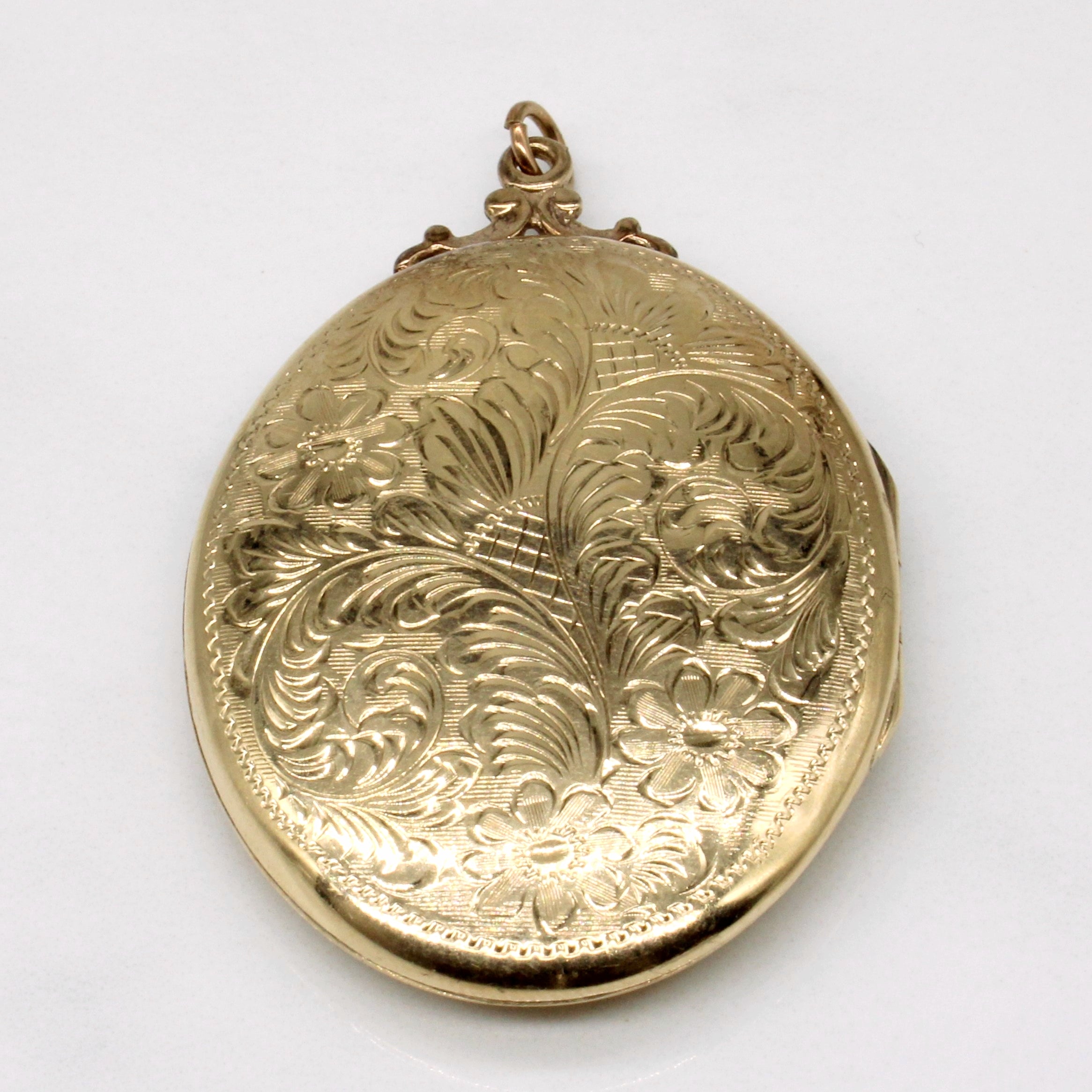 Médaillon en or jaune 10 carats