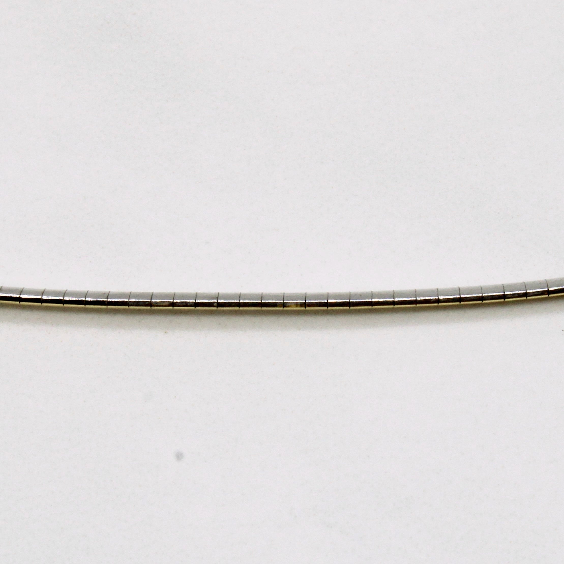 18k Two Tone Gold Reversible Necklace | 17" |