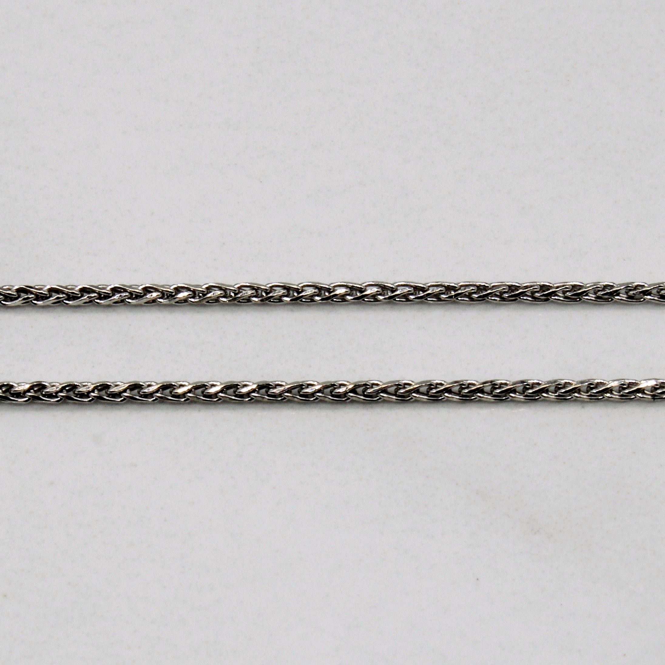 Solitaire Diamond Necklace | 0.31ct | 18" |