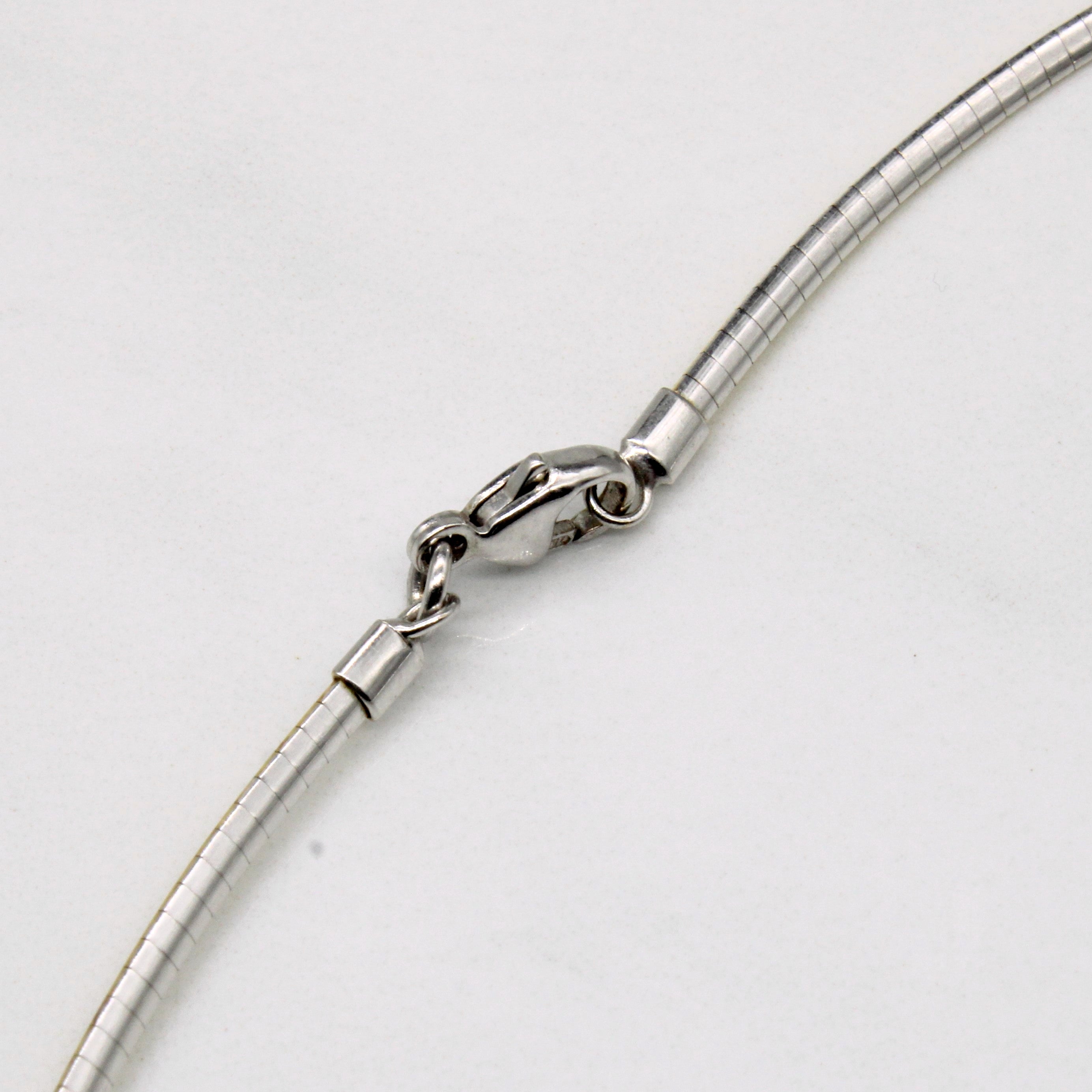 18k Two Tone Gold Reversible Necklace | 17" |