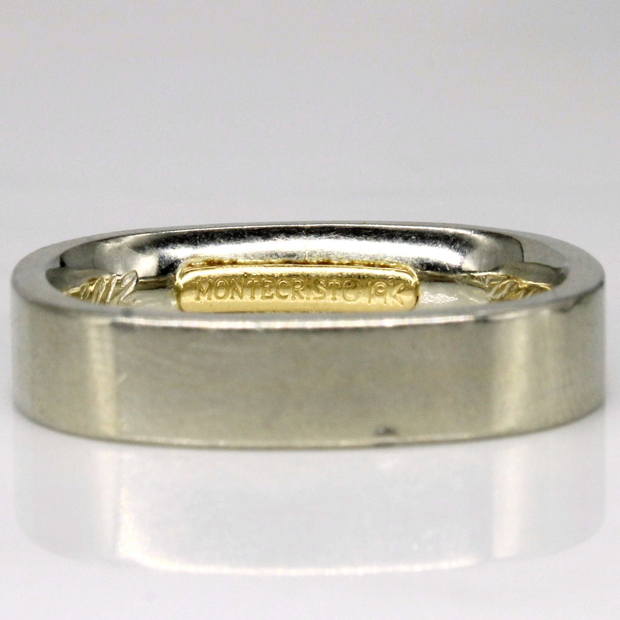 'Montecristo' 19k White Gold Ring | SZ 11.25 |