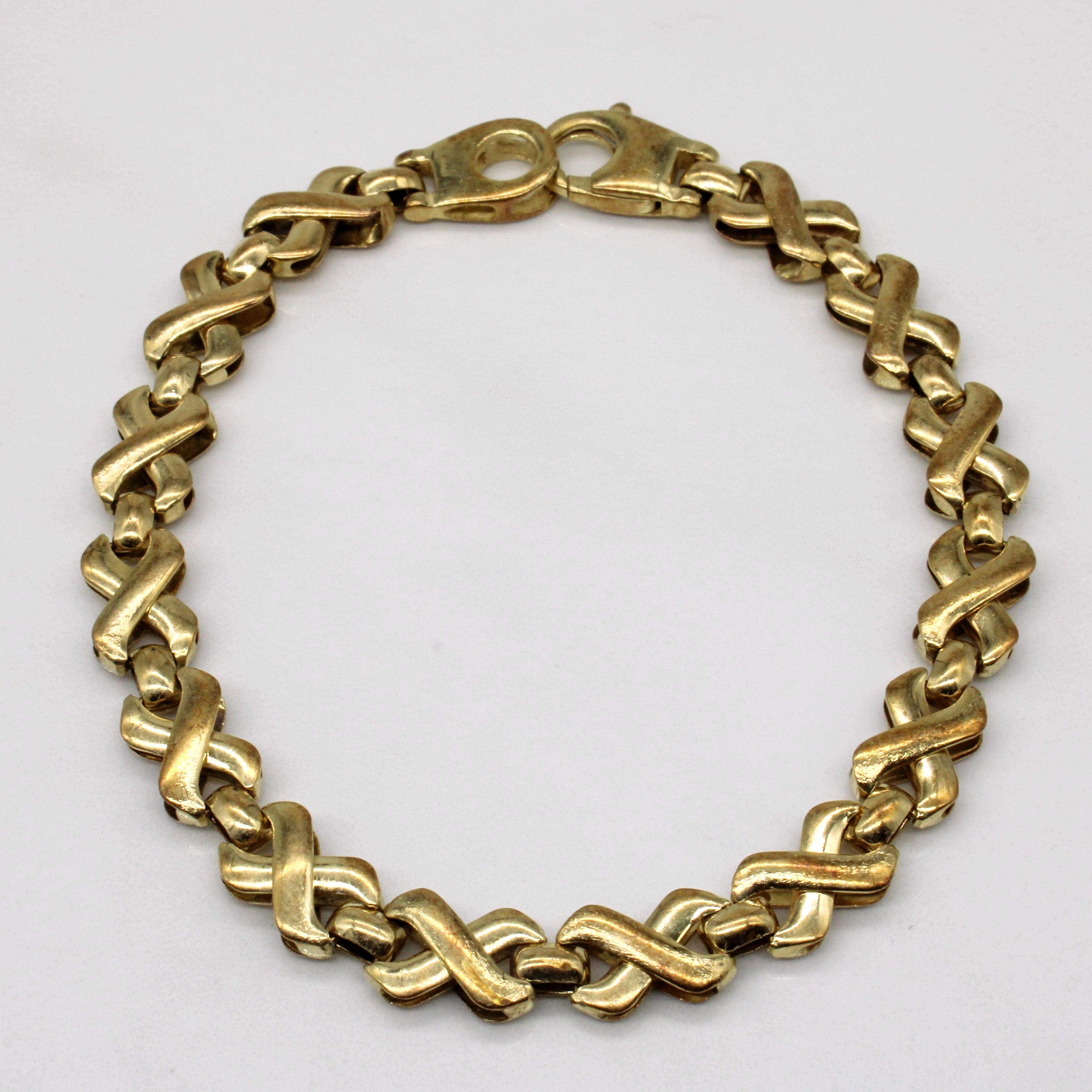 14k Yellow Gold Bracelet | 7.5" |