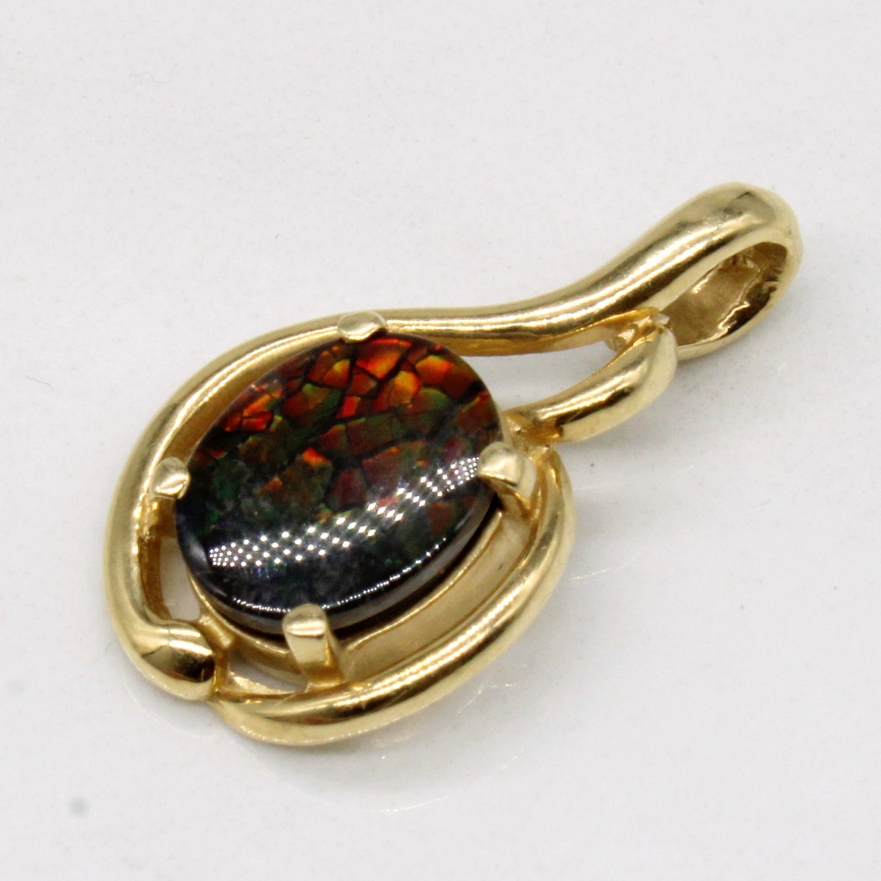 Ammolite Triplet Pendant | 1.50ct |