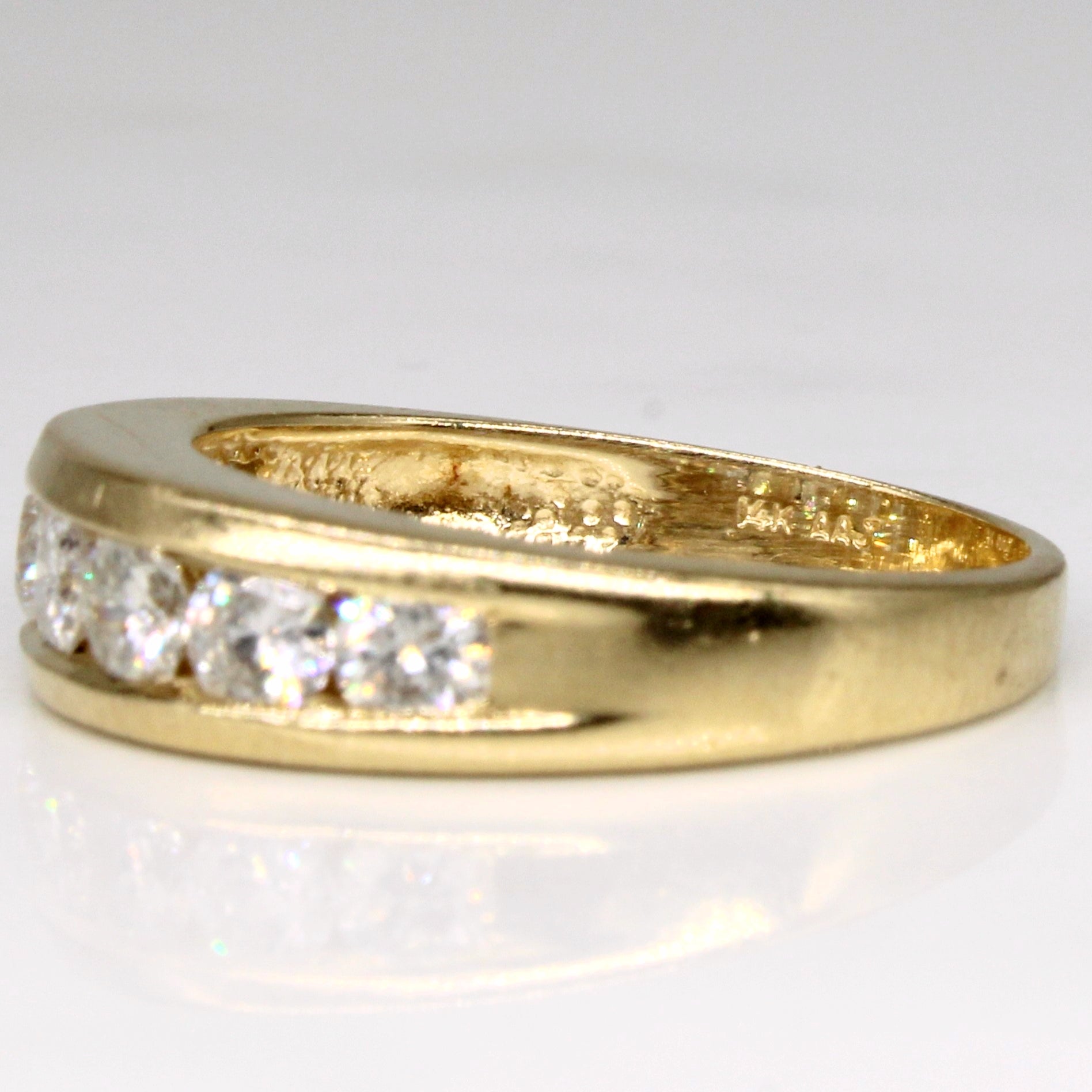Channel Set Diamond Ring | 0.84ctw | SZ 6.75 |