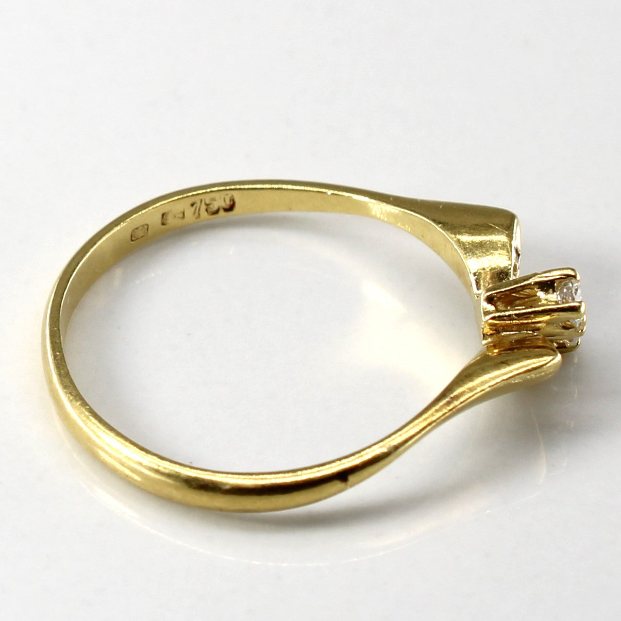 Bypass Diamond Ring | 0.09ctw | SZ 6.25 |