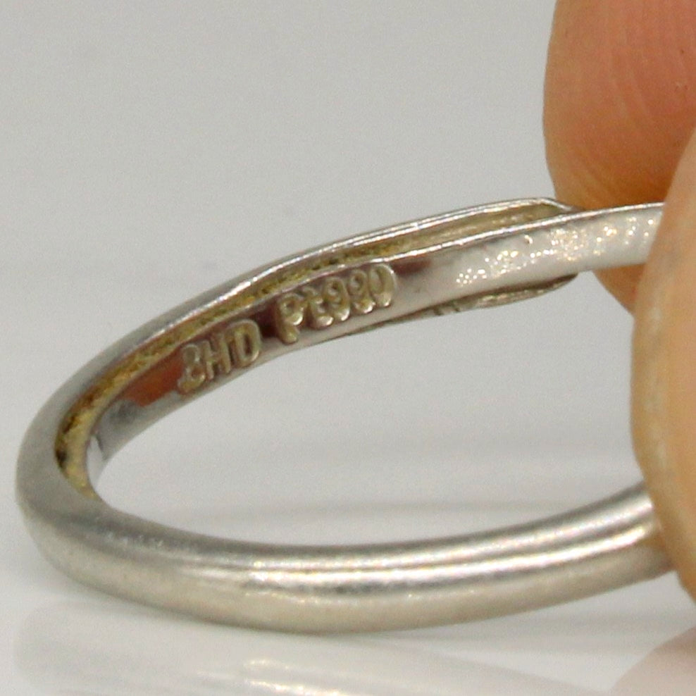Platinum Ring | SZ 6.75 |