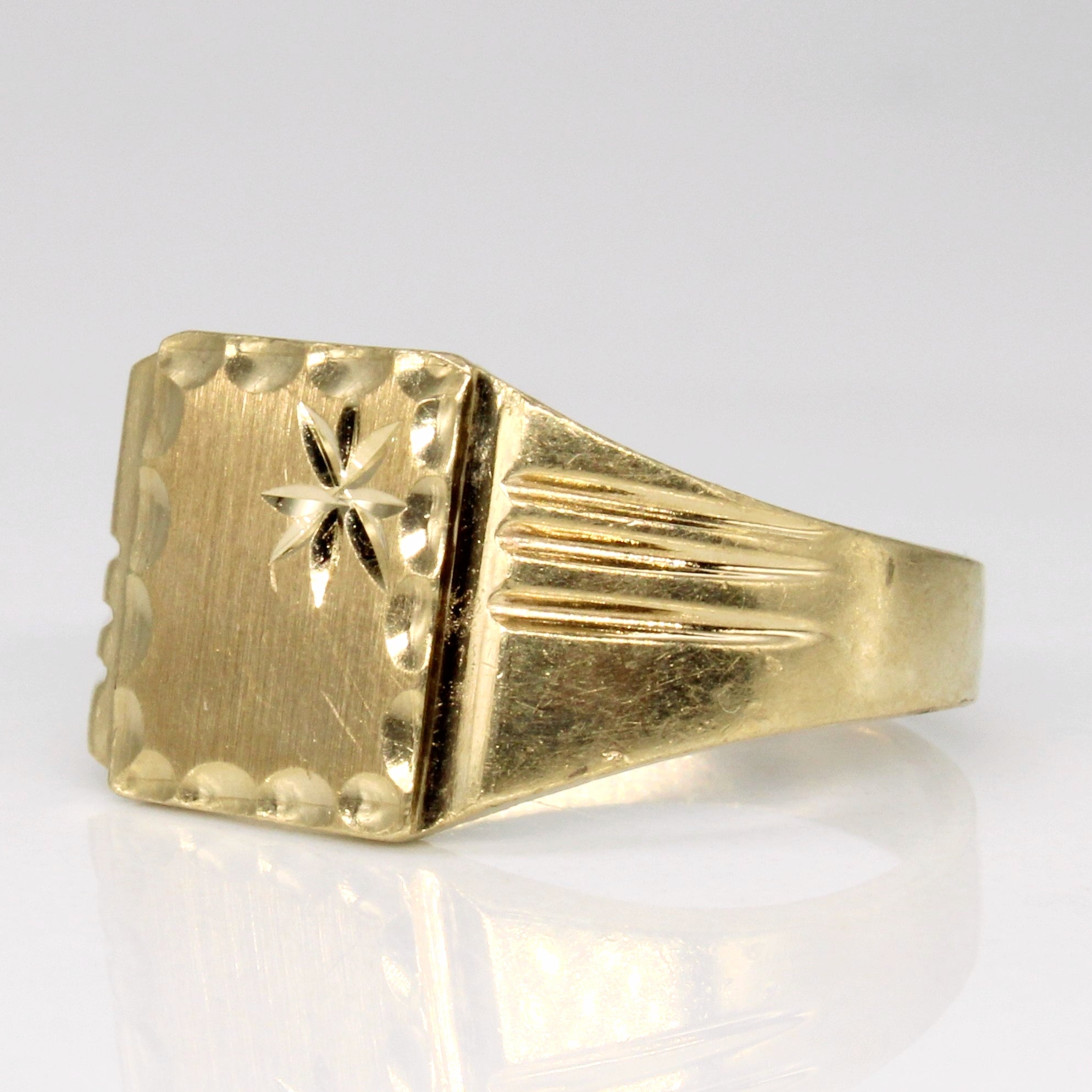 10k Yellow Gold Star Ring | SZ 7.25 |