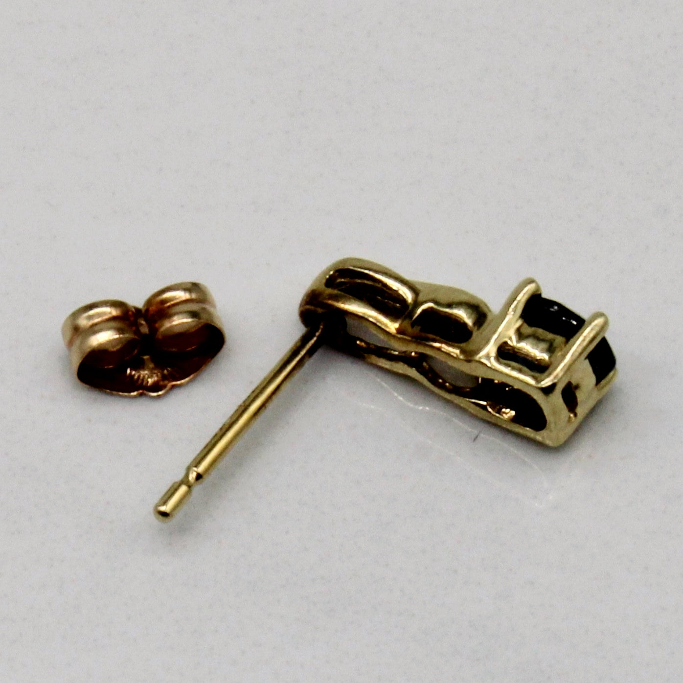 Sapphire & Diamond Earrings | 0.26ctw, 0.01ctw |