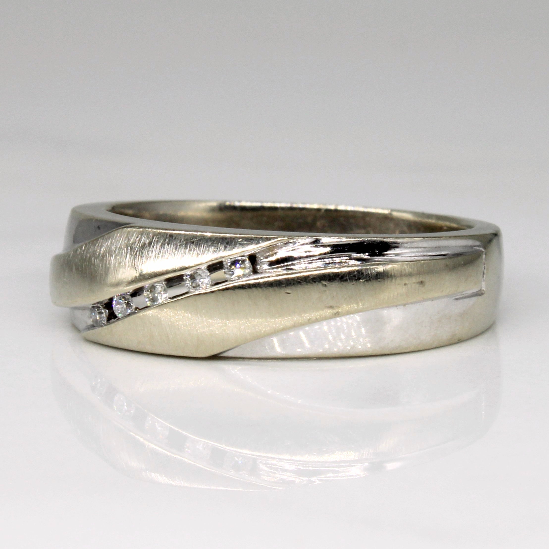 Diamond Waterfall Ring | 0.05ctw | SZ 8.75 |