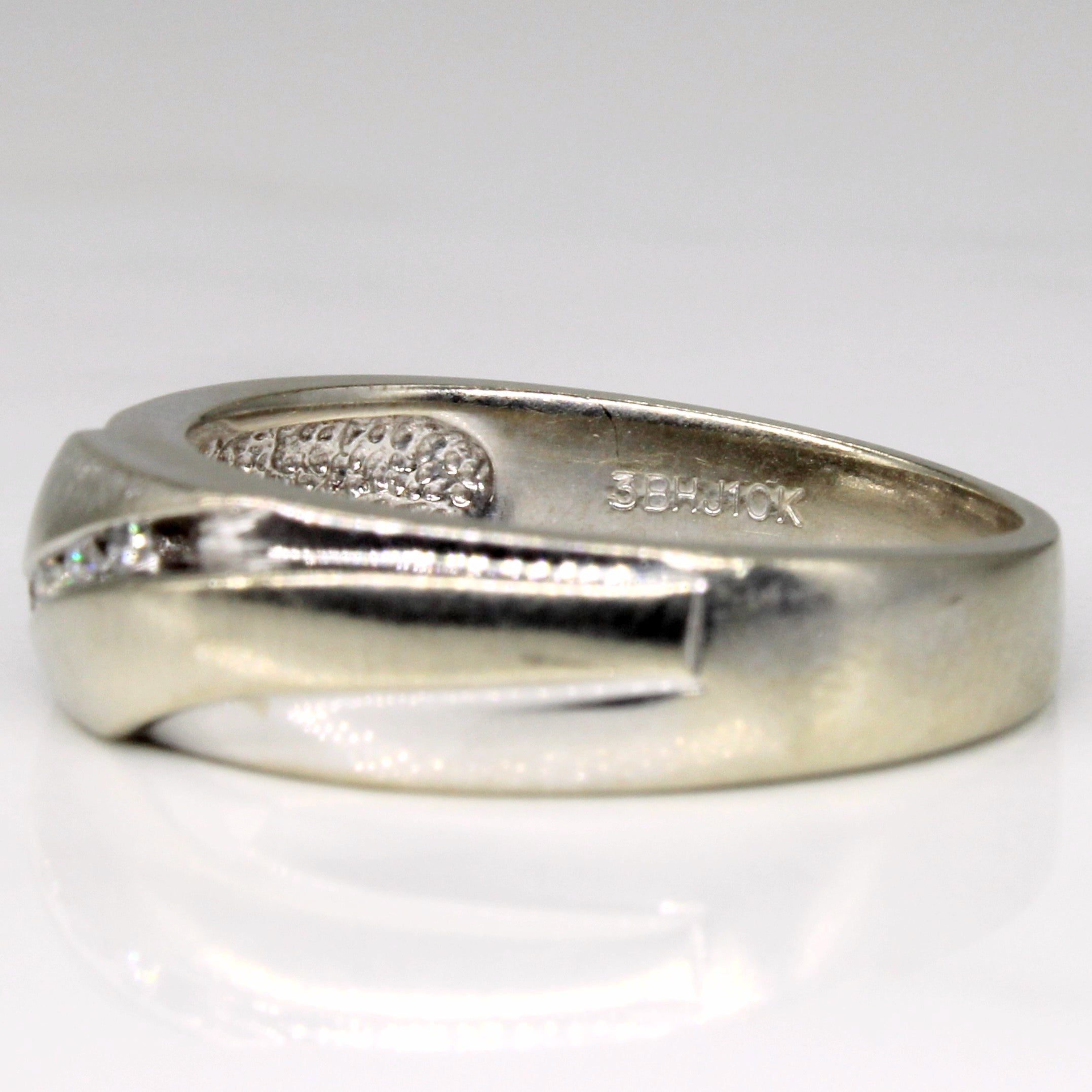 Diamond Waterfall Ring | 0.05ctw | SZ 8.75 |