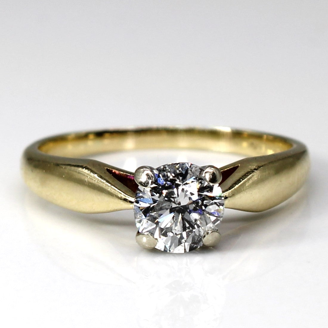 Four Prong Solitaire Diamond Ring | 0.96ct I2 E | SZ 8 |