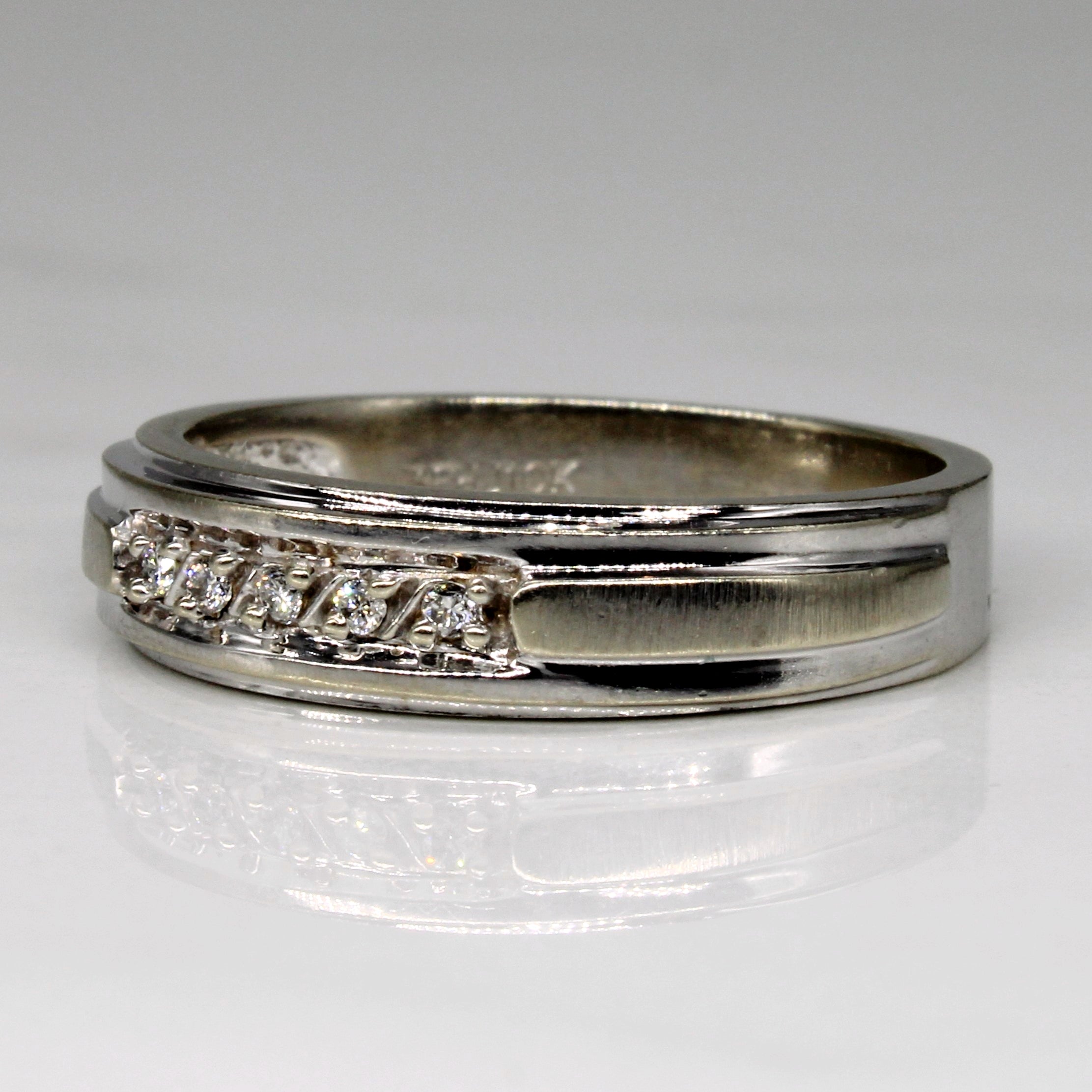 Illusion Set Diamond Ring | 0.05ctw | SZ 9.25 |