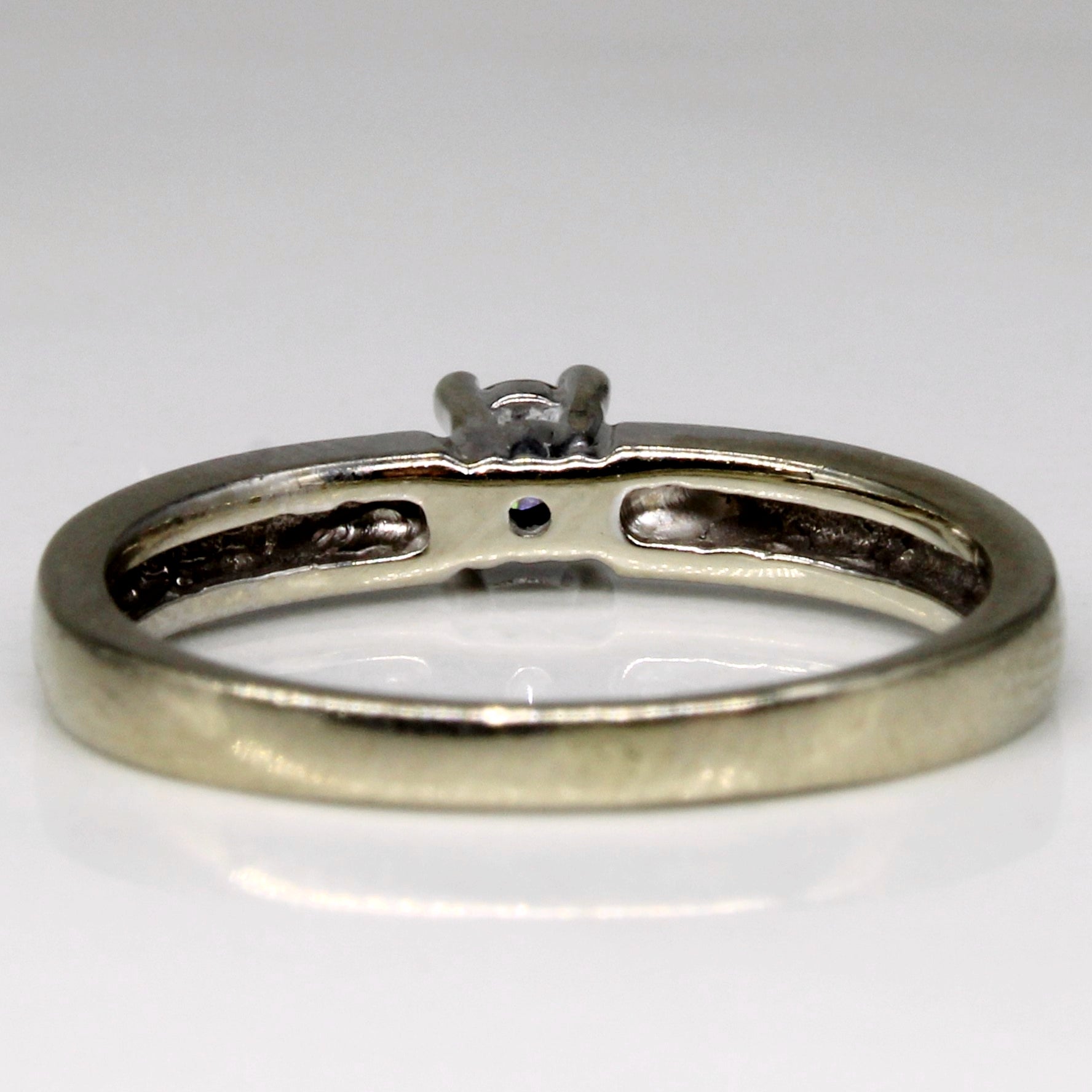 Solitaire Diamond Ring | 0.09ct | SZ 4.75 |