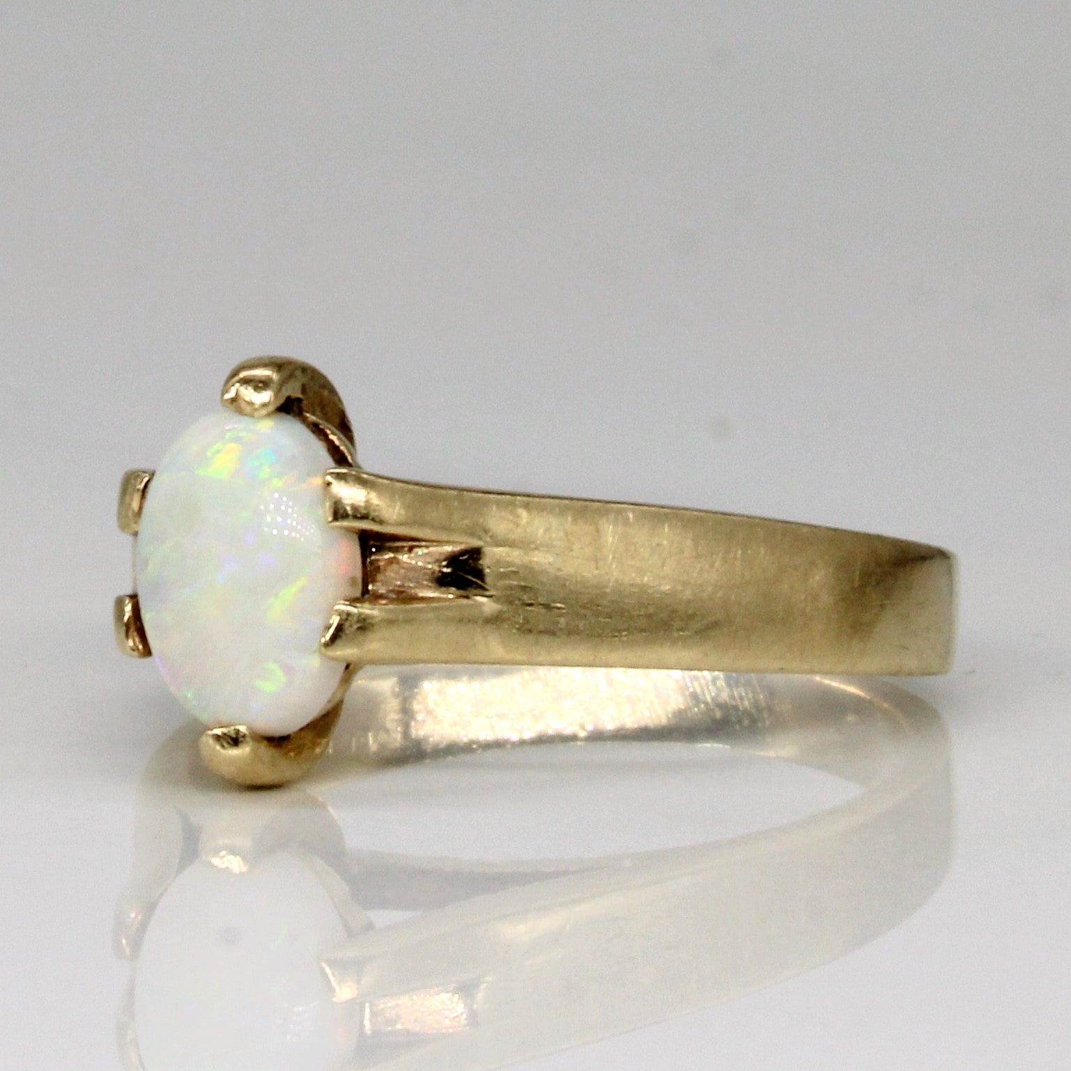 High Set Opal Ring | 0.40ct | SZ 5.5 |